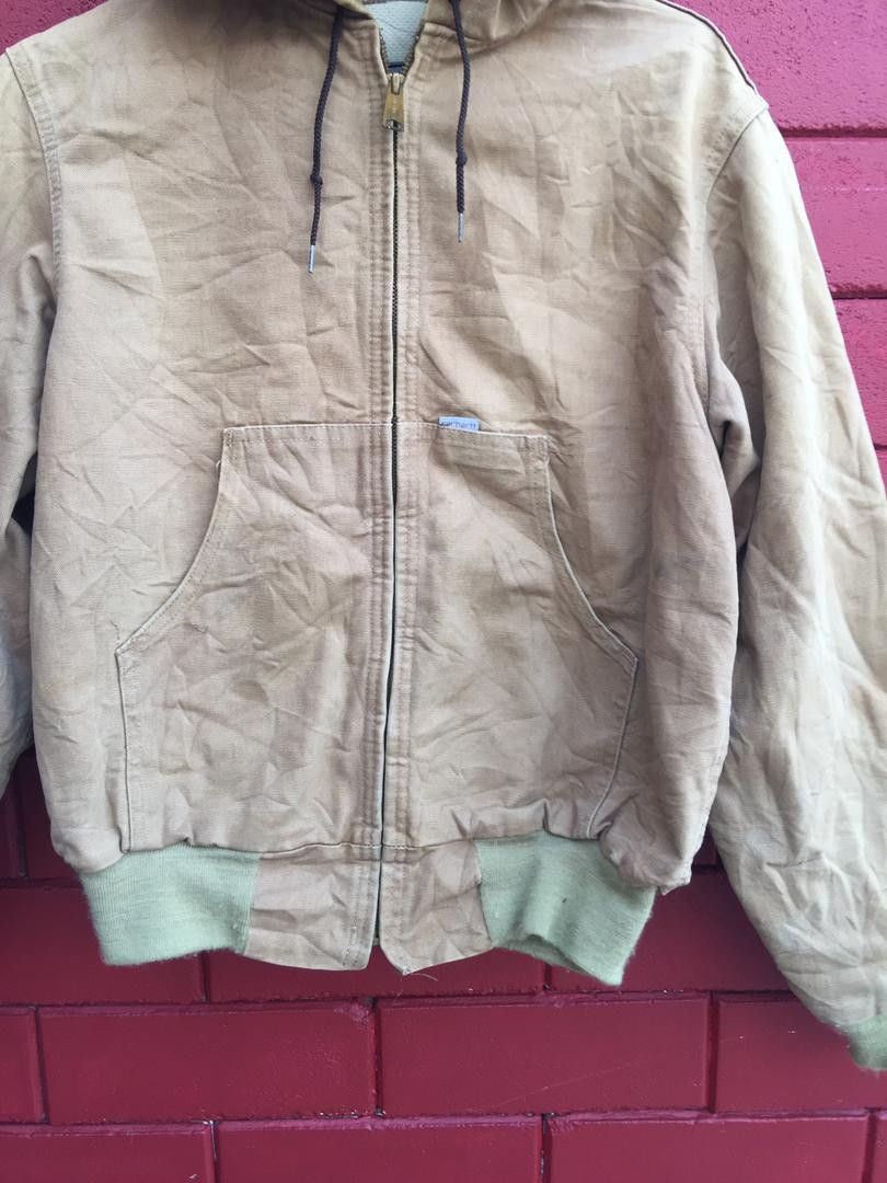 Carhartt × Vintage Vintage Carhatt Worker Hoodie Travis Scott Fashion Style Size US M / EU 48-50 / 2 - 5 Thumbnail