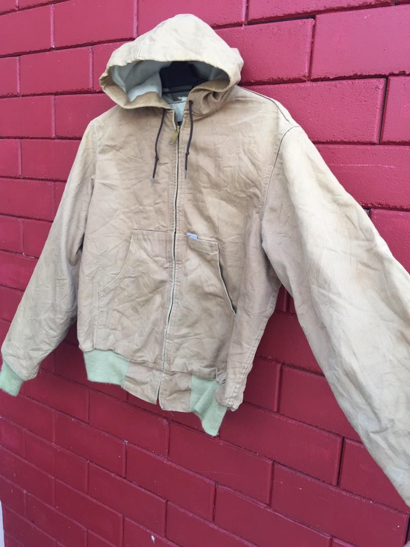 Carhartt × Vintage Vintage Carhatt Worker Hoodie Travis Scott Fashion Style Size US M / EU 48-50 / 2 - 3 Thumbnail
