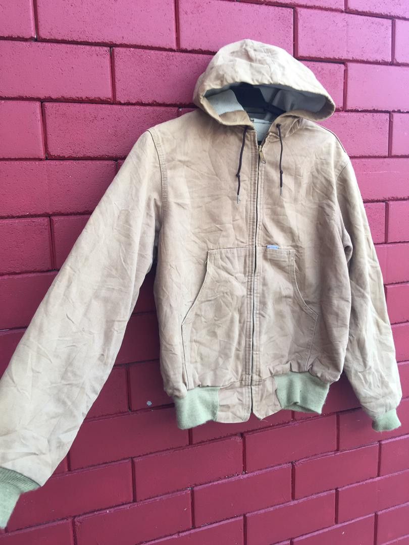 Carhartt × Vintage Vintage Carhatt Worker Hoodie Travis Scott Fashion Style Size US M / EU 48-50 / 2 - 2 Thumbnail