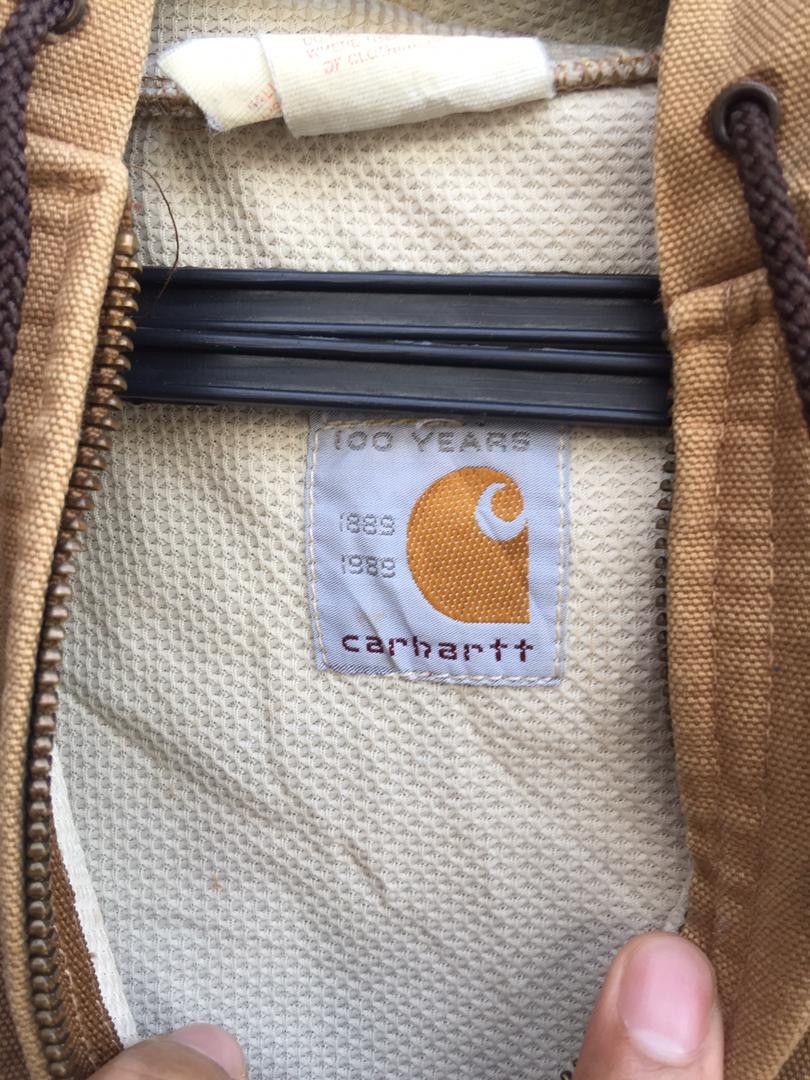 Carhartt × Vintage Vintage Carhatt Worker Hoodie Travis Scott Fashion Style Size US M / EU 48-50 / 2 - 11 Thumbnail