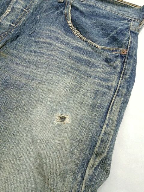 Levi's Vintage Levi's 501 Mud Wash Distressed Jeans 36x30 Size US 36 / EU 52 - 5 Thumbnail