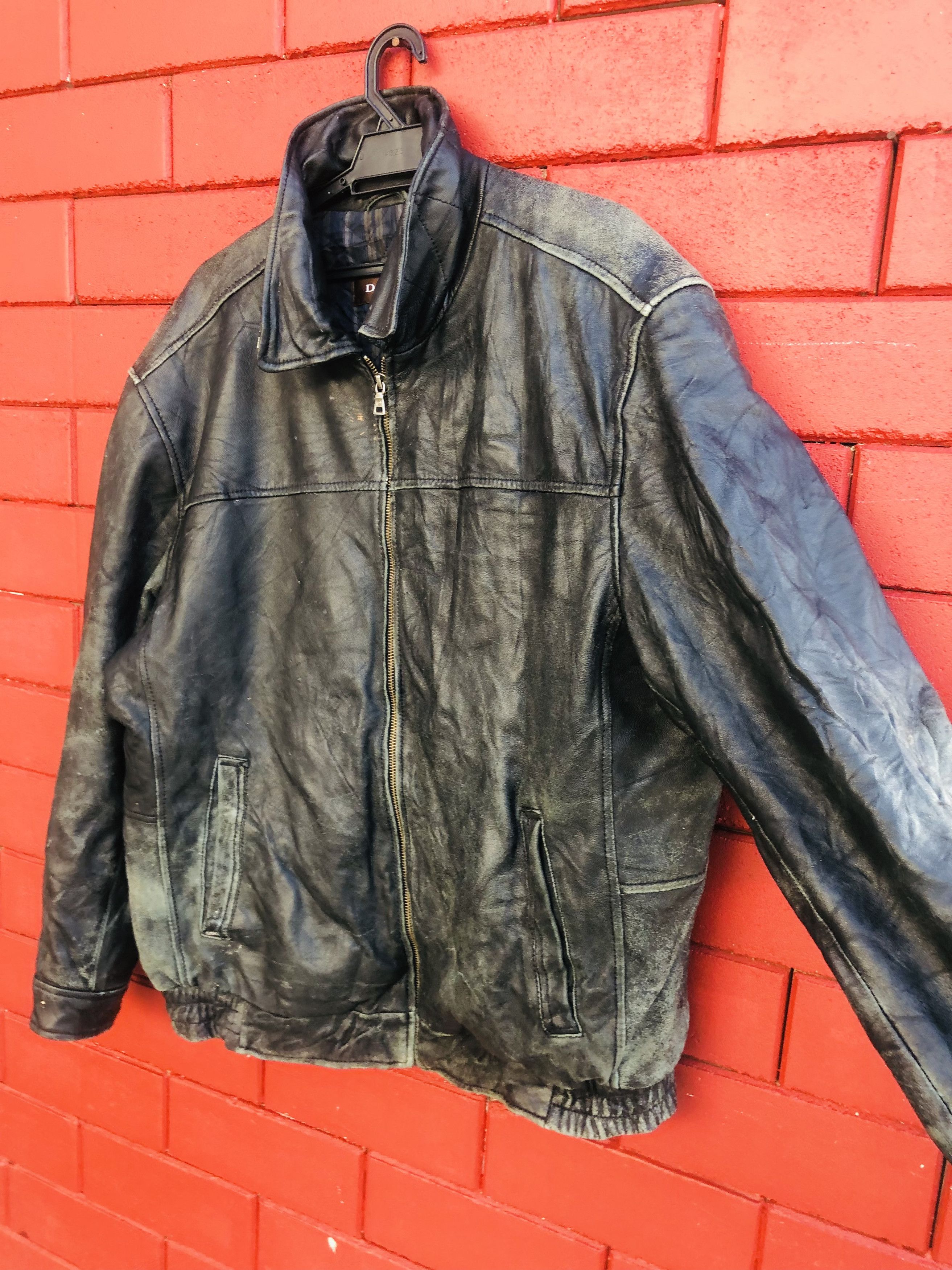 Danier × Japanese Brand × Vintage Vintage Danier Japanese Designed Fashion Leather Jacket Size US L / EU 52-54 / 3 - 6 Thumbnail