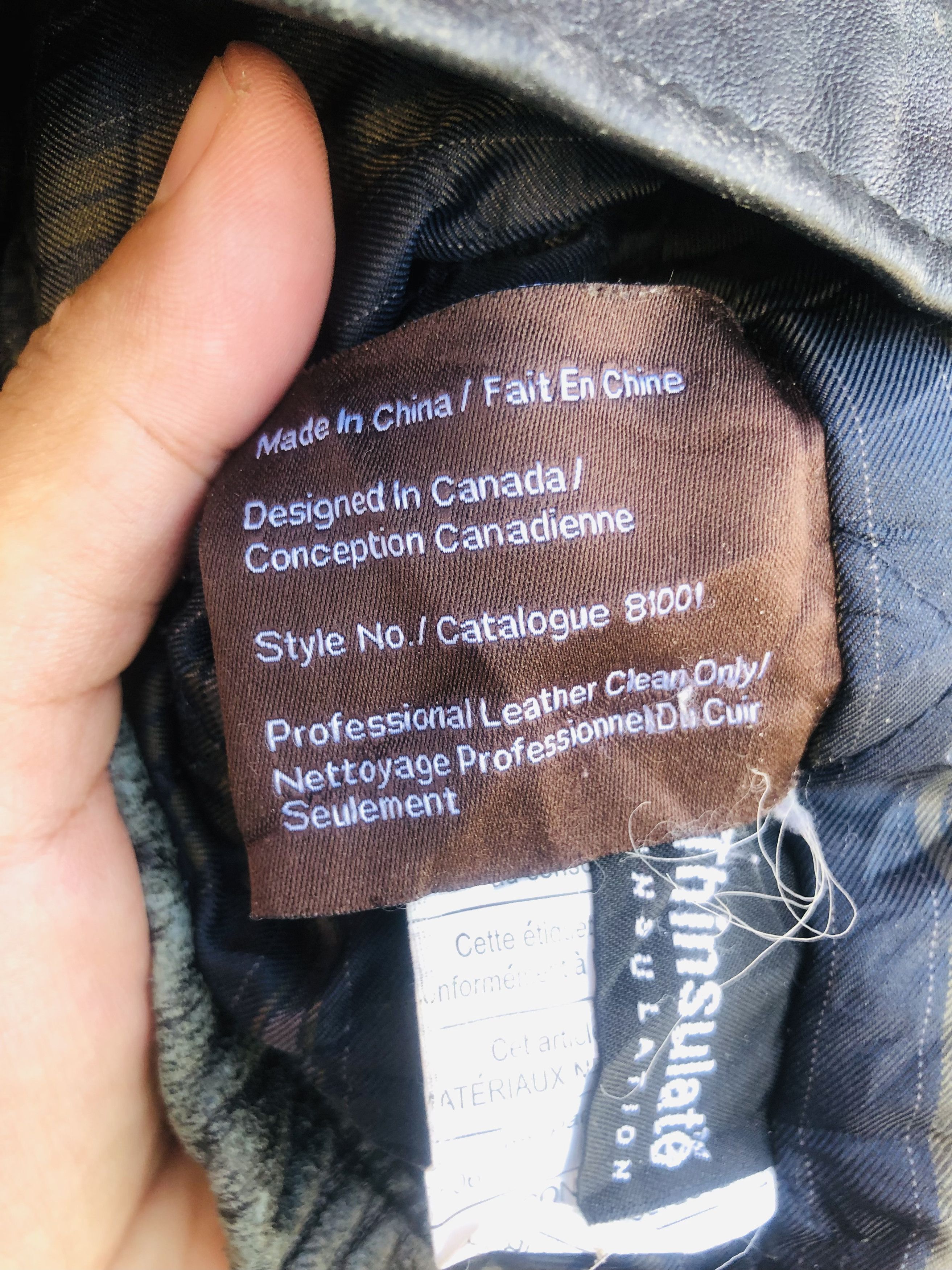 Vintage Danier Japanese Designed Fashion Leather Jacket