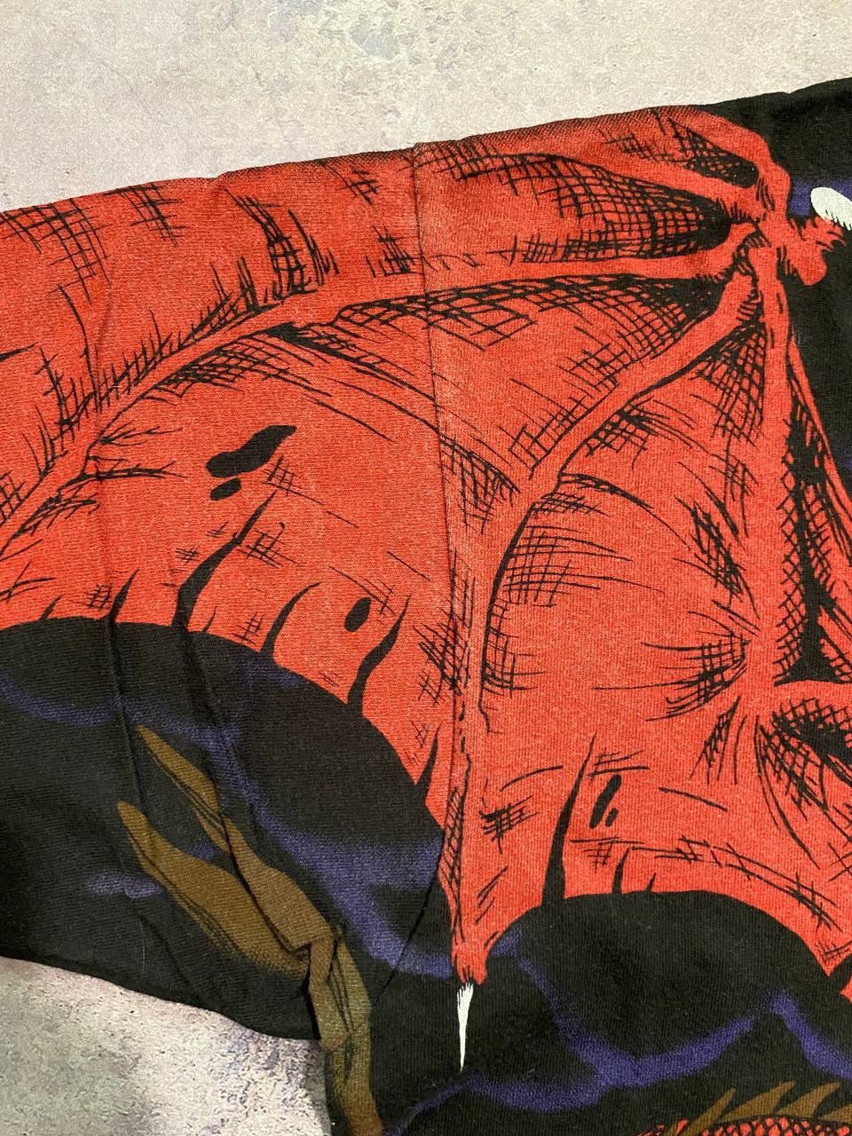 Liquid Blue VINTAGE 1993 LIQUID BLUE DRAGON ALL OVER PRINT T-SHIRT TEE Size US L / EU 52-54 / 3 - 7 Thumbnail