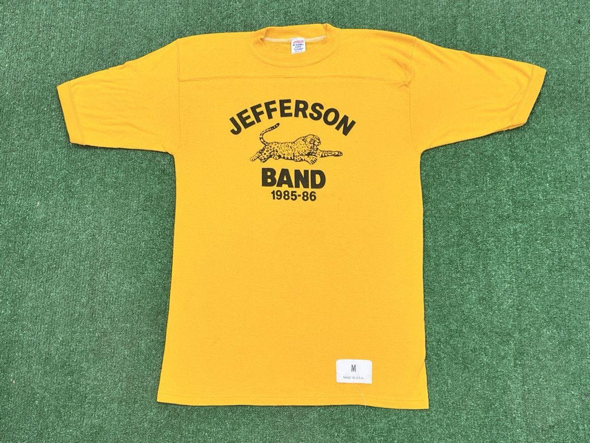 Jerzees Vintage 80s Jefferson School Band Tee Size US M / EU 48-50 / 2 - 1 Thumbnail