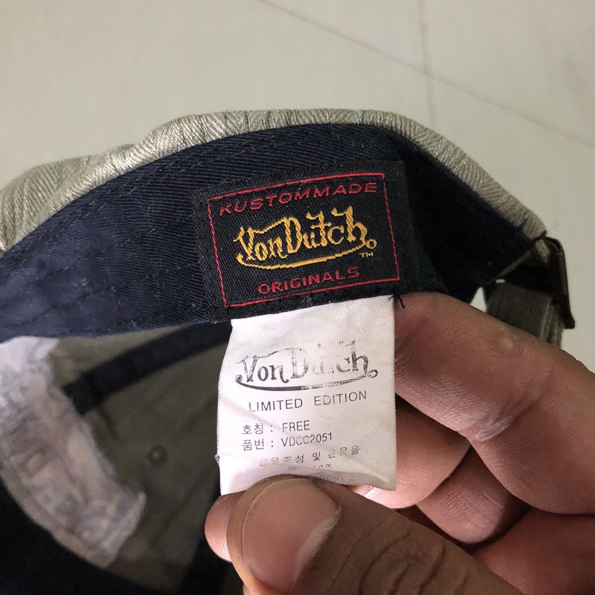 Von Dutch Von Dutch Limited Edition Hat Size ONE SIZE - 6 Thumbnail