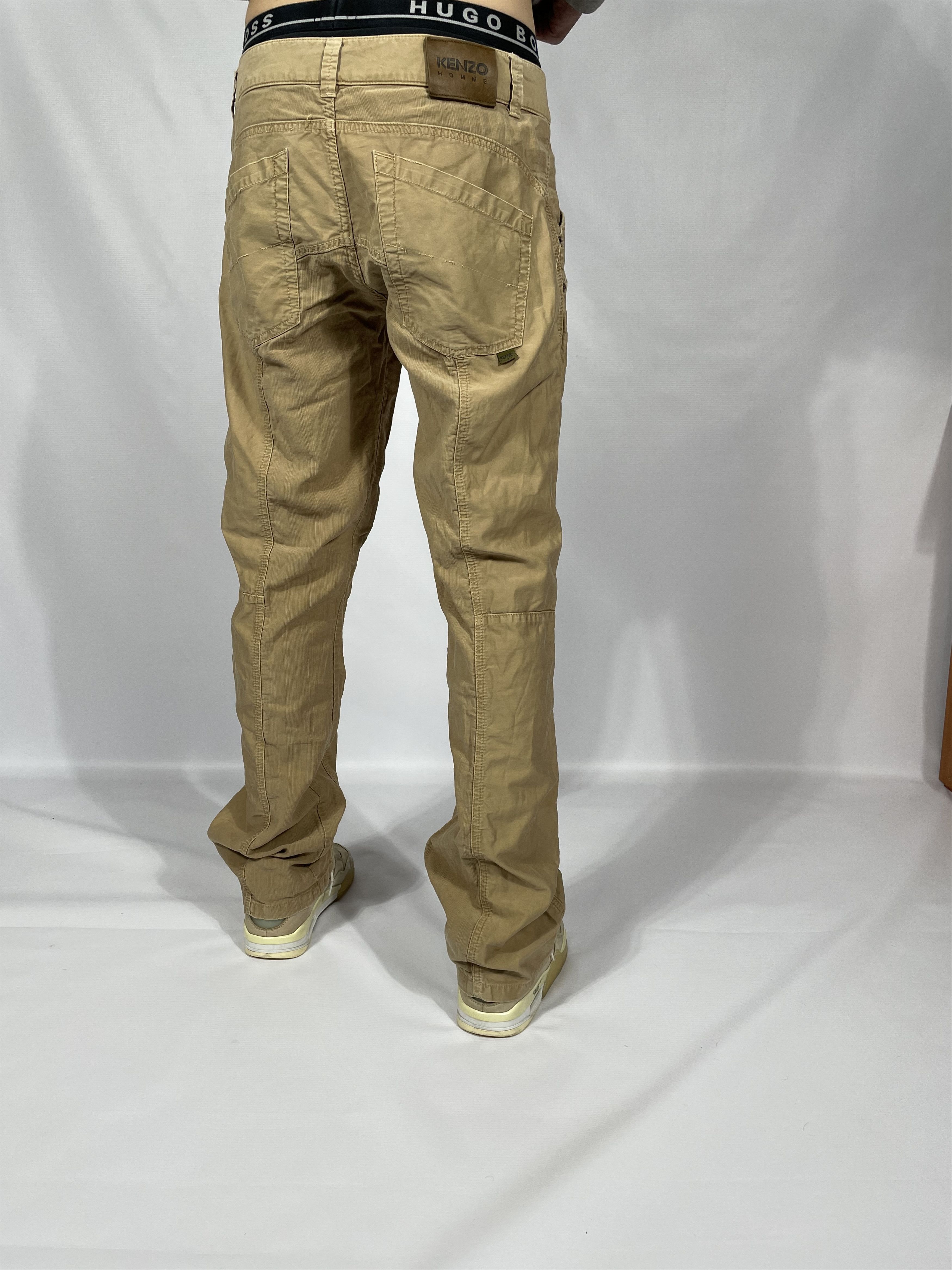Kenzo Vintage Kenzo Aviation Pants sand colour like a carhartt Size US 33 - 3 Thumbnail