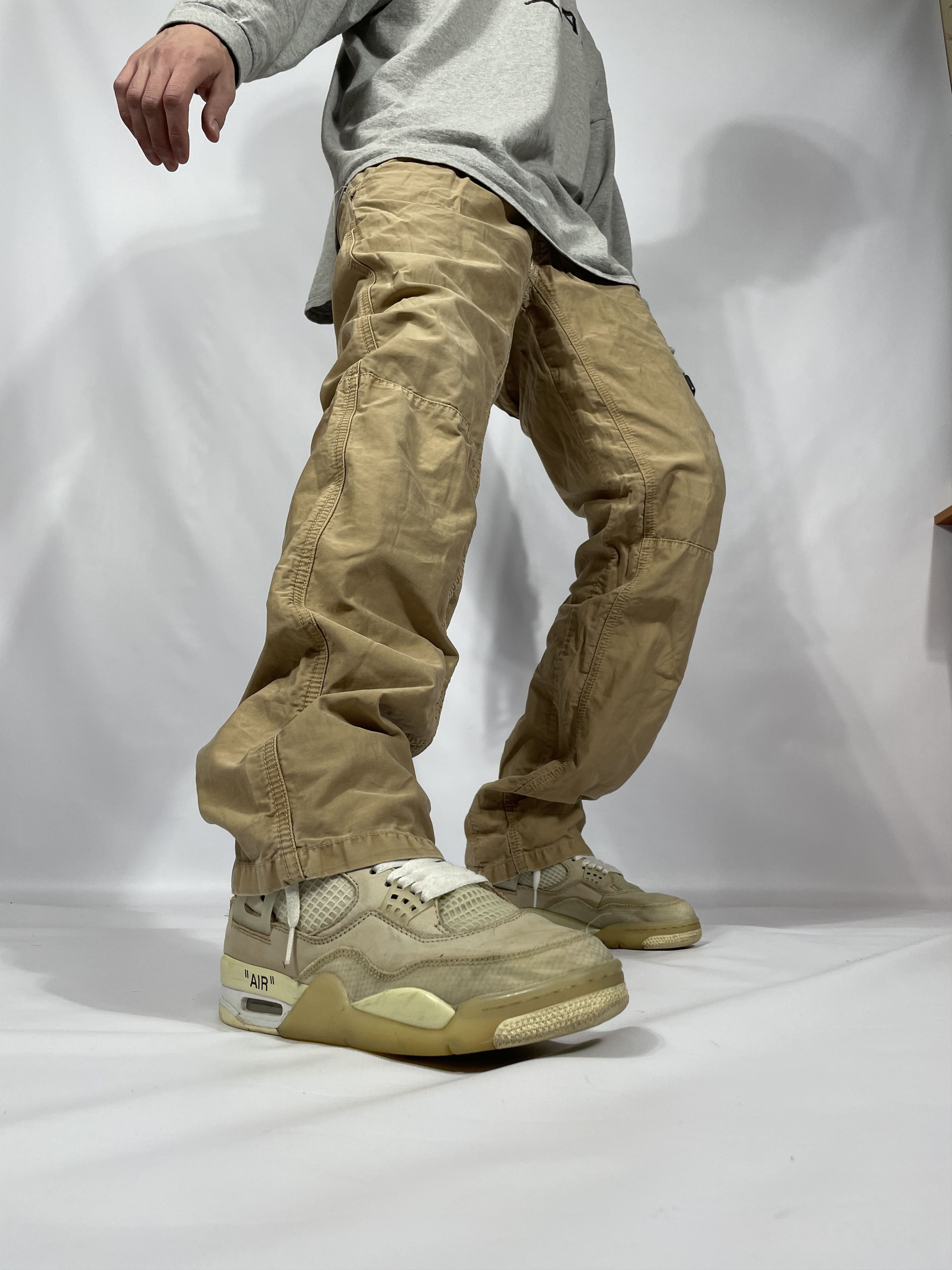 Kenzo Vintage Kenzo Aviation Pants sand colour like a carhartt Size US 33 - 12 Thumbnail