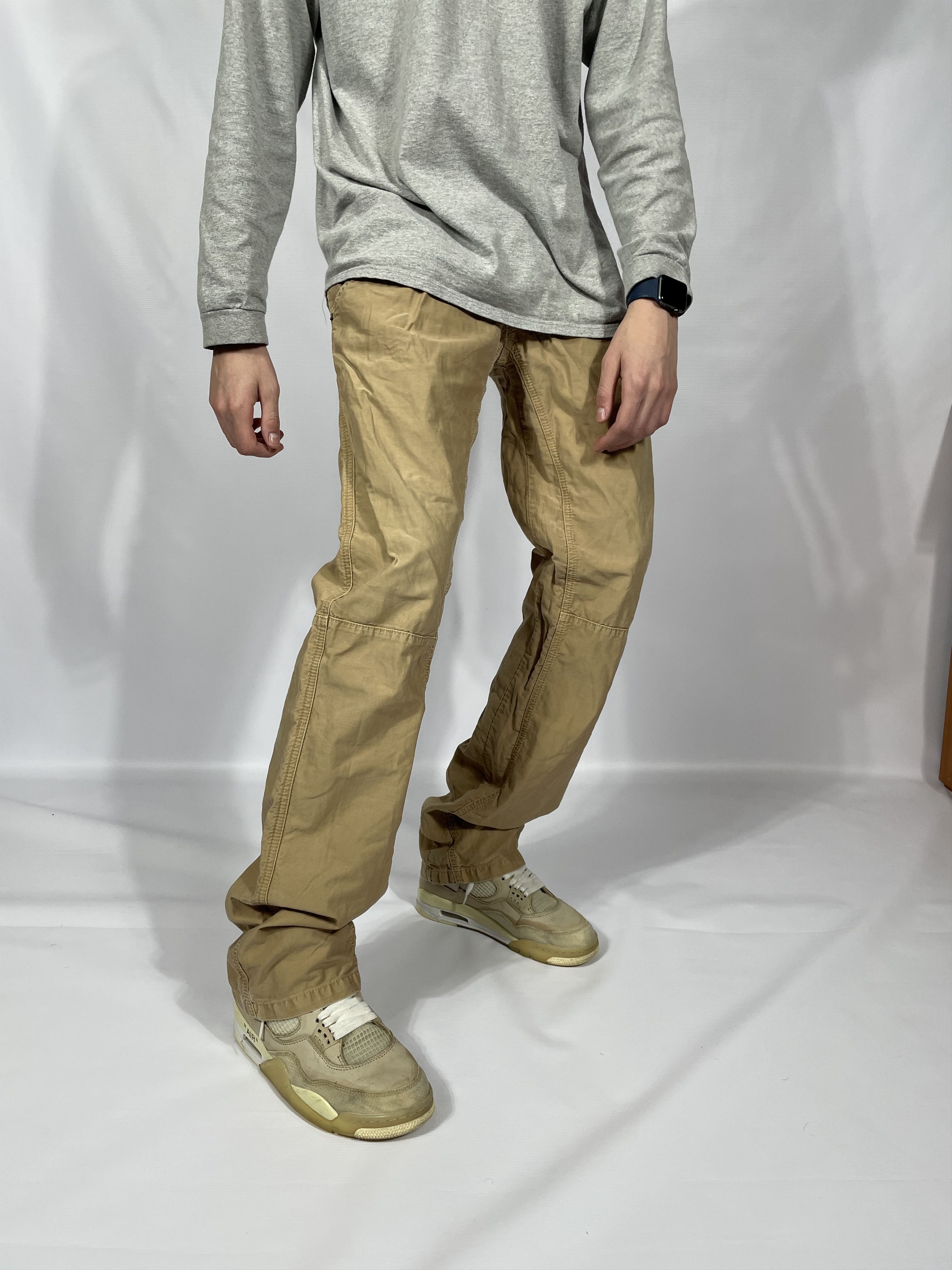 Kenzo Vintage Kenzo Aviation Pants sand colour like a carhartt Size US 33 - 11 Thumbnail