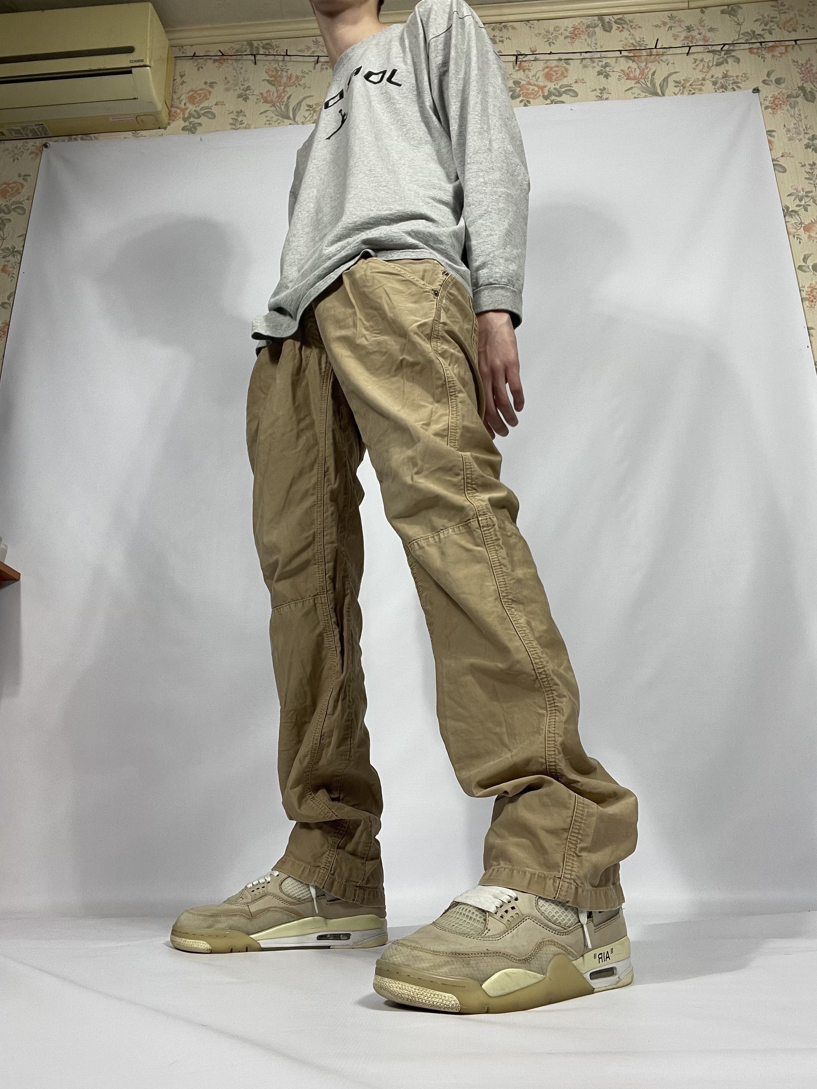 Kenzo Vintage Kenzo Aviation Pants sand colour like a carhartt Size US 33 - 2 Thumbnail