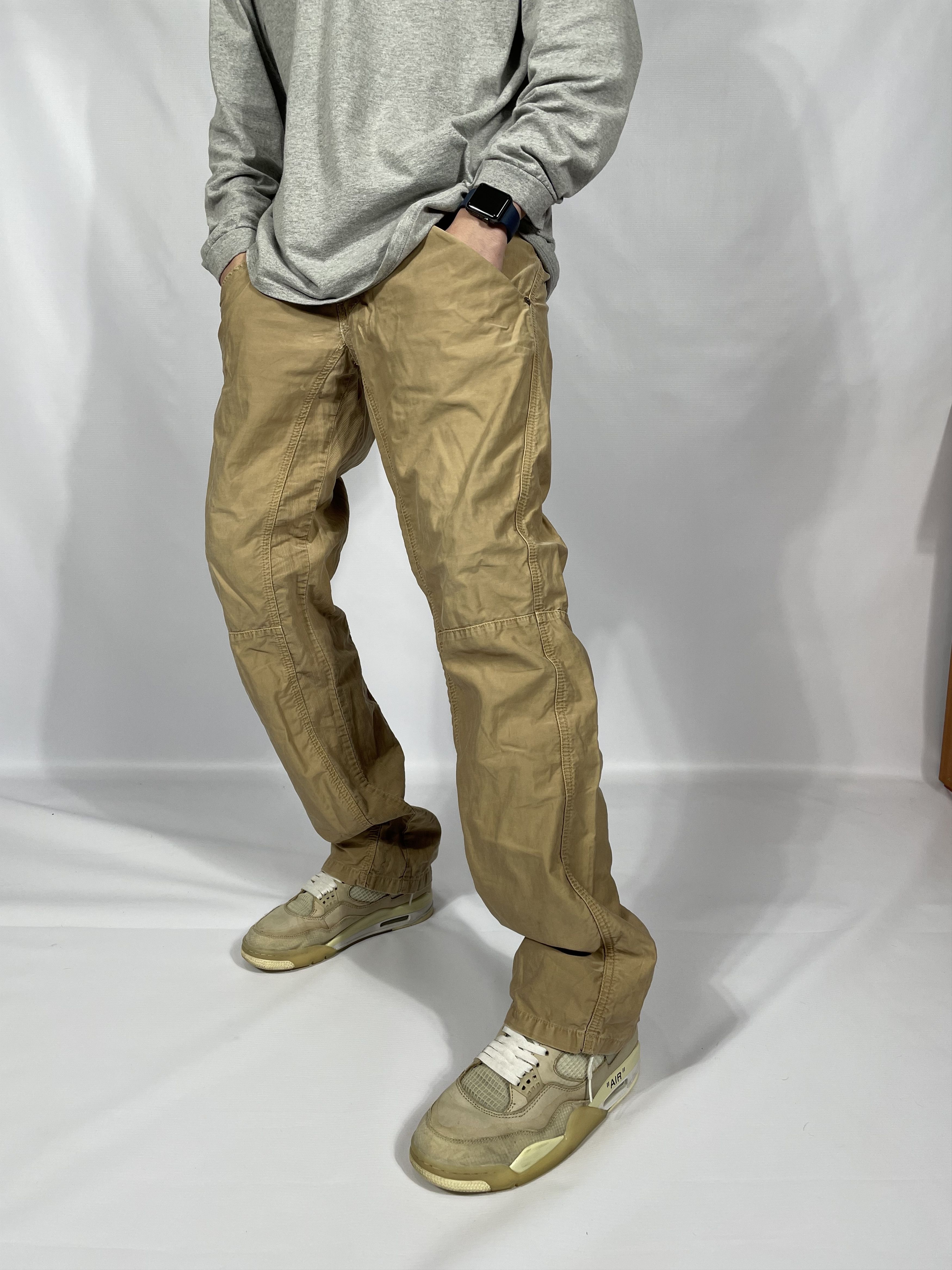 Kenzo Vintage Kenzo Aviation Pants sand colour like a carhartt Size US 33 - 4 Thumbnail