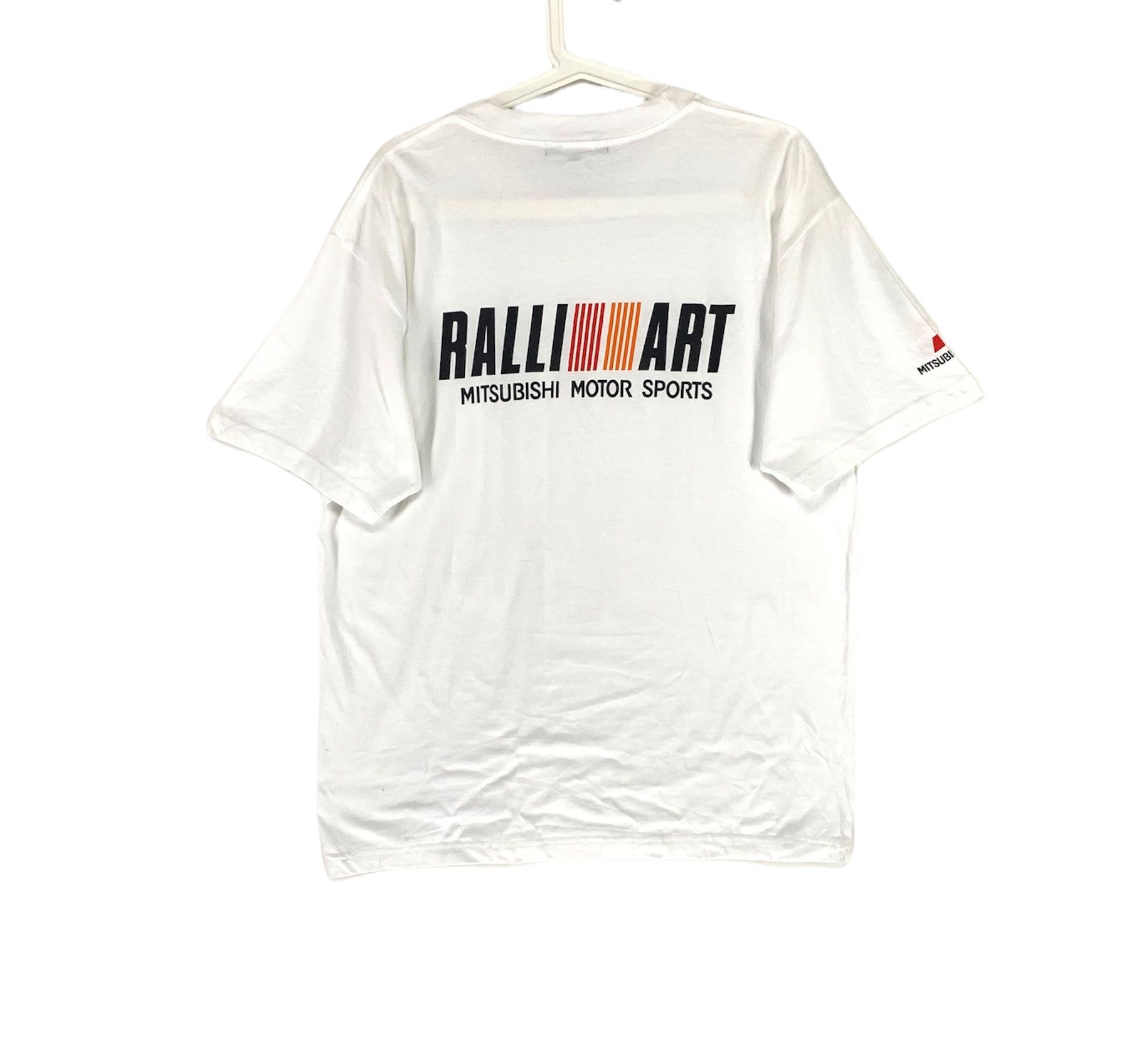 Japanese Brand × Vintage Ralliart Mitsubishi Motor Sports JDM vintage tshirt Size US L / EU 52-54 / 3 - 1 Thumbnail