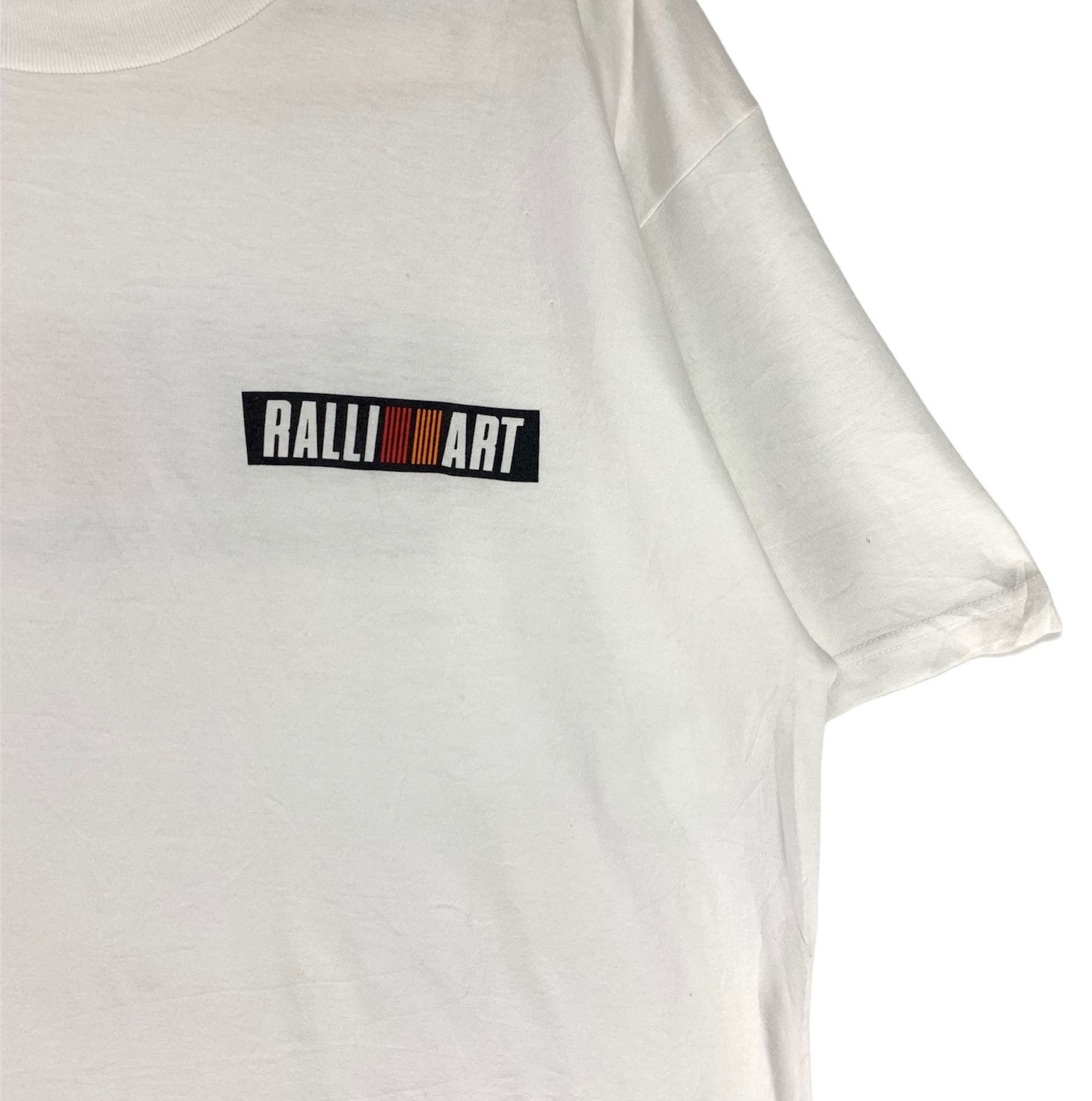 Japanese Brand × Vintage Ralliart Mitsubishi Motor Sports JDM vintage tshirt Size US L / EU 52-54 / 3 - 3 Thumbnail