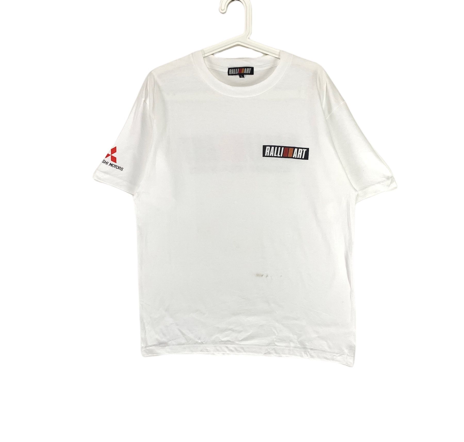 Japanese Brand × Vintage Ralliart Mitsubishi Motor Sports JDM vintage tshirt Size US L / EU 52-54 / 3 - 2 Thumbnail