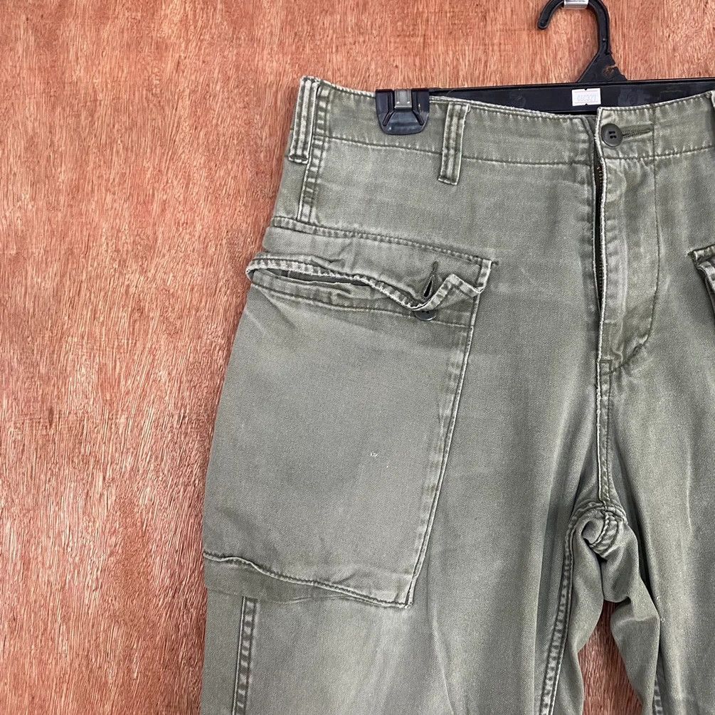 Avirex DLL Avirex faded Ripped Multipocket Cargo bush Pants #c789 Size US 31 - 16 Thumbnail