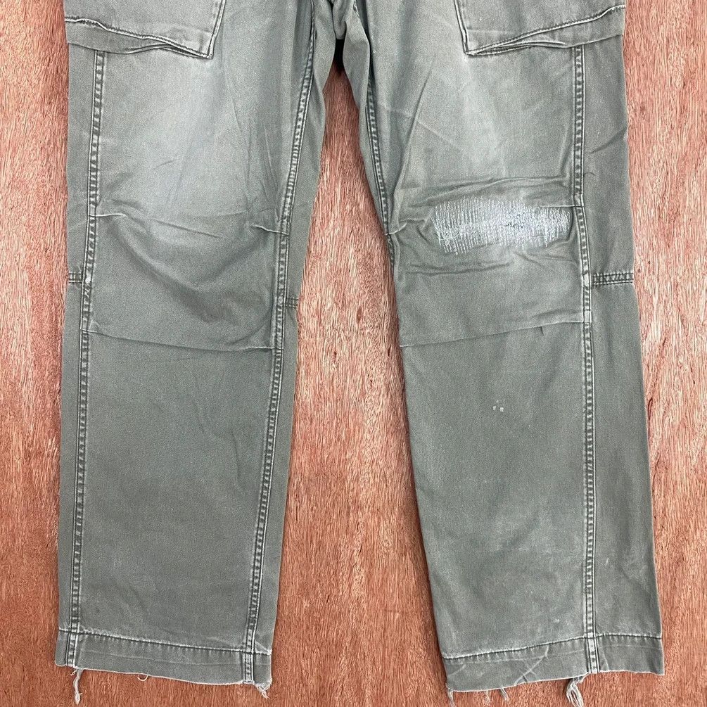Avirex DLL Avirex faded Ripped Multipocket Cargo bush Pants #c789 Size US 31 - 20 Thumbnail