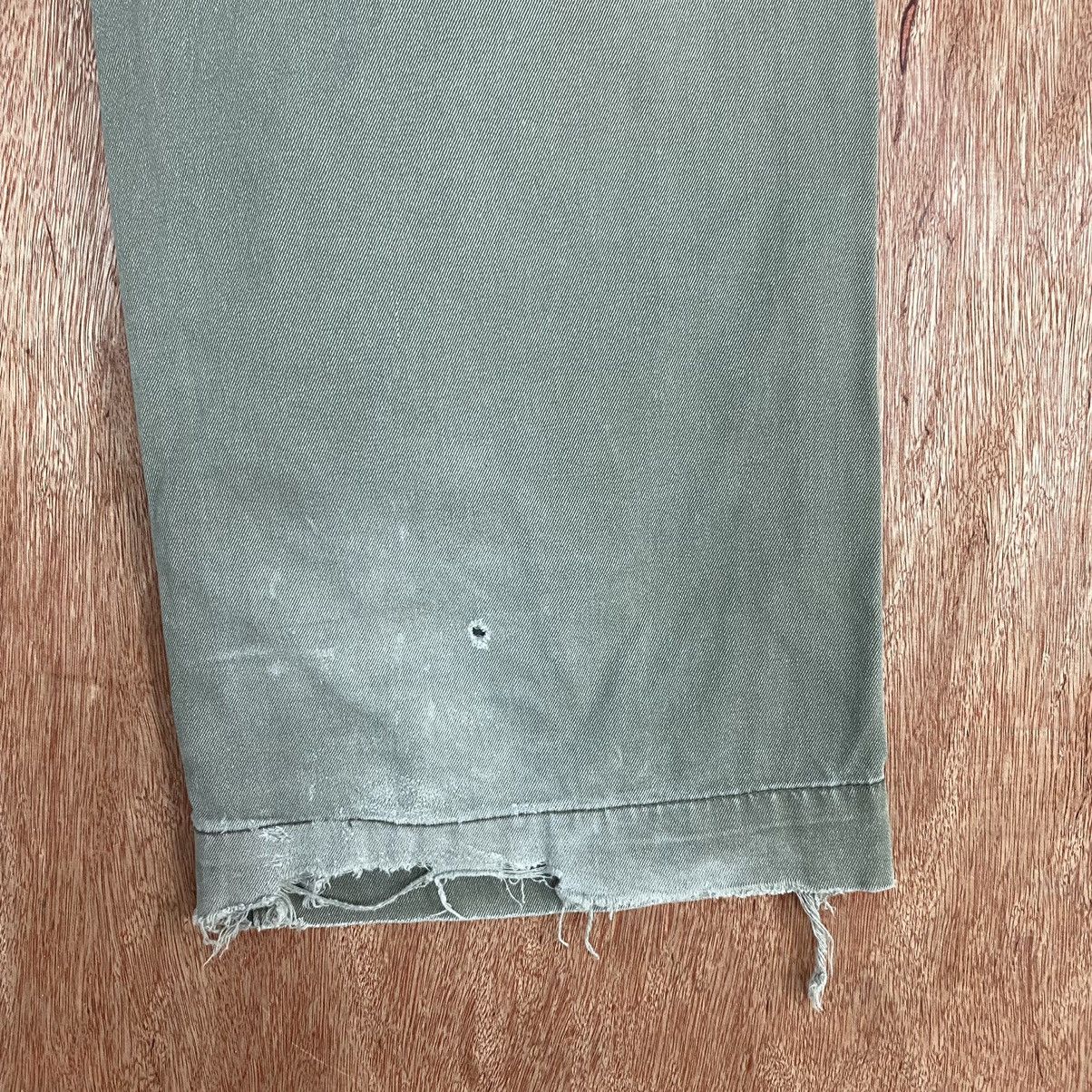 Avirex DLL Avirex faded Ripped Multipocket Cargo bush Pants #c789 Size US 31 - 5 Thumbnail