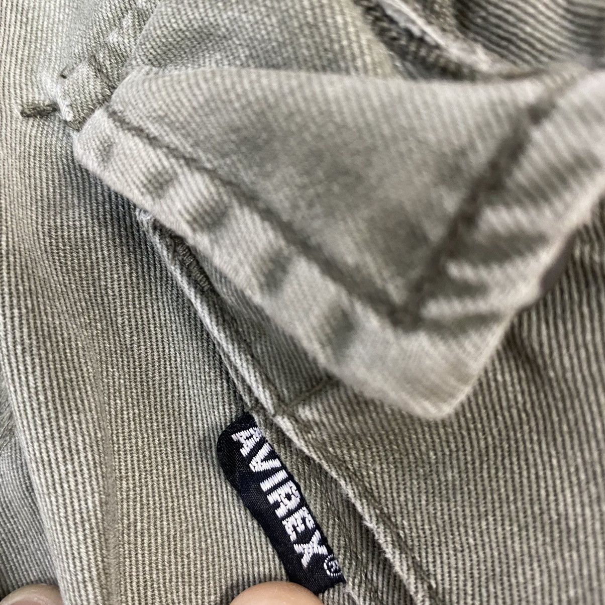 Avirex DLL Avirex faded Ripped Multipocket Cargo bush Pants #c789 Size US 31 - 8 Thumbnail