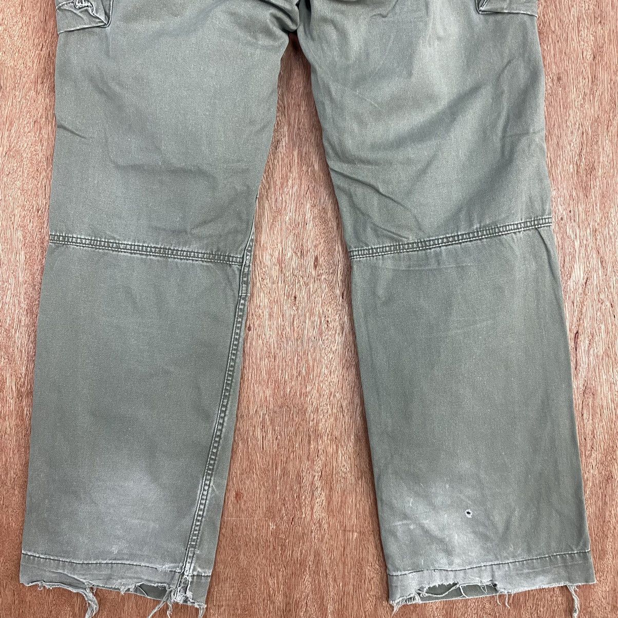 Avirex DLL Avirex faded Ripped Multipocket Cargo bush Pants #c789 Size US 31 - 3 Thumbnail