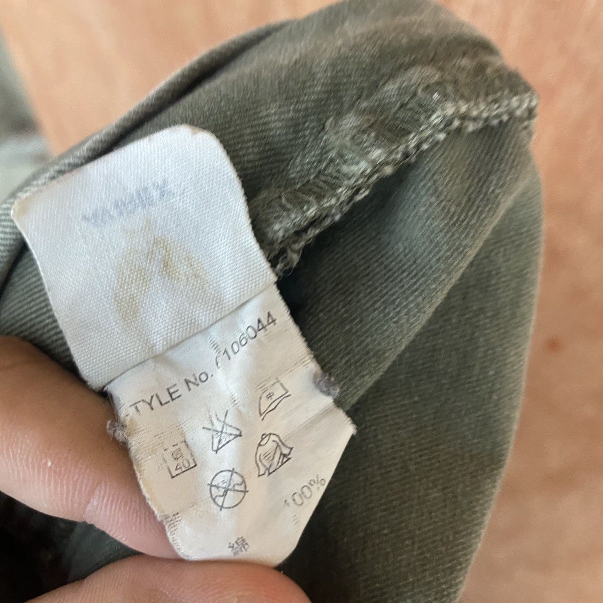 Avirex DLL Avirex faded Ripped Multipocket Cargo bush Pants #c789 Size US 31 - 13 Thumbnail