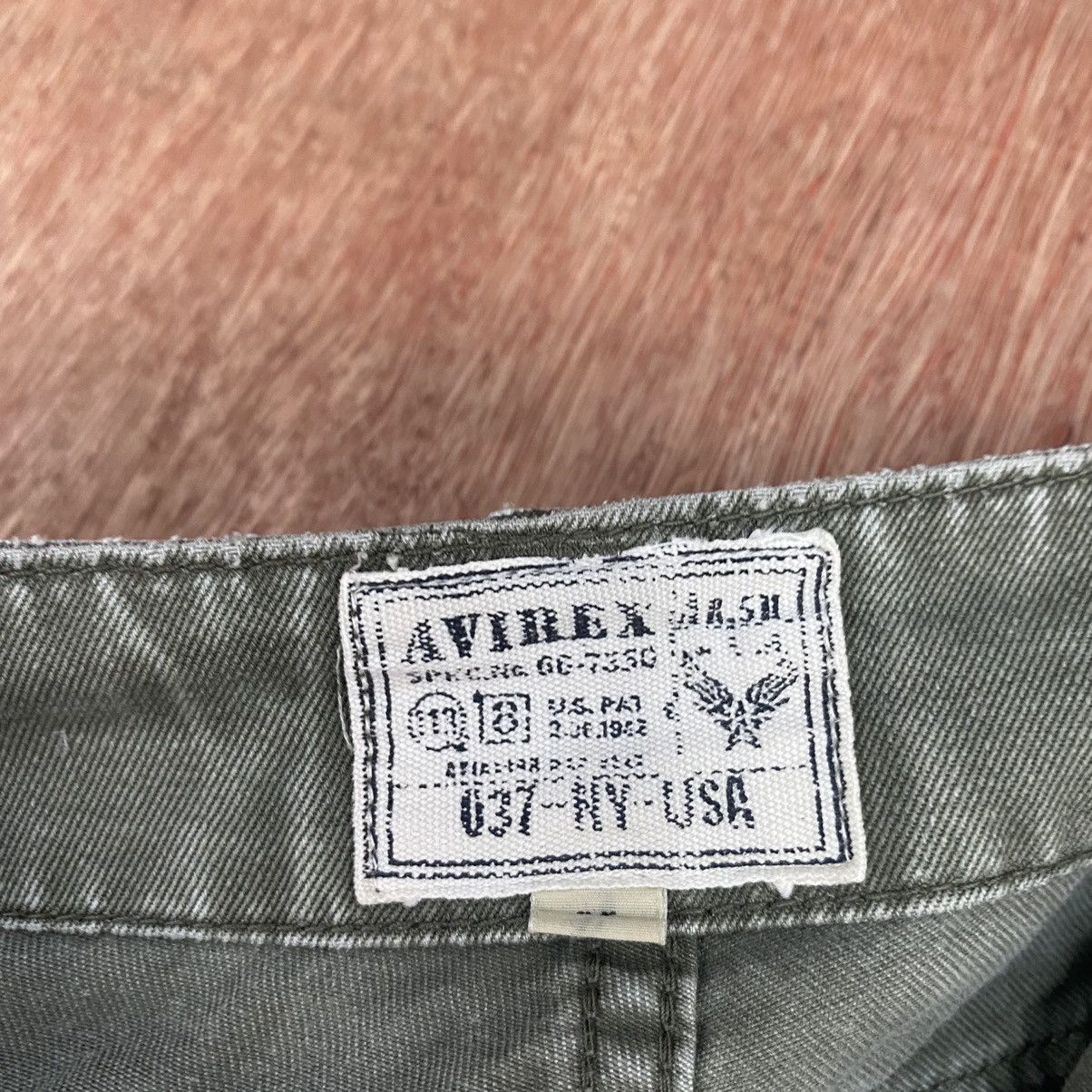 Avirex DLL Avirex faded Ripped Multipocket Cargo bush Pants #c789 Size US 31 - 9 Thumbnail