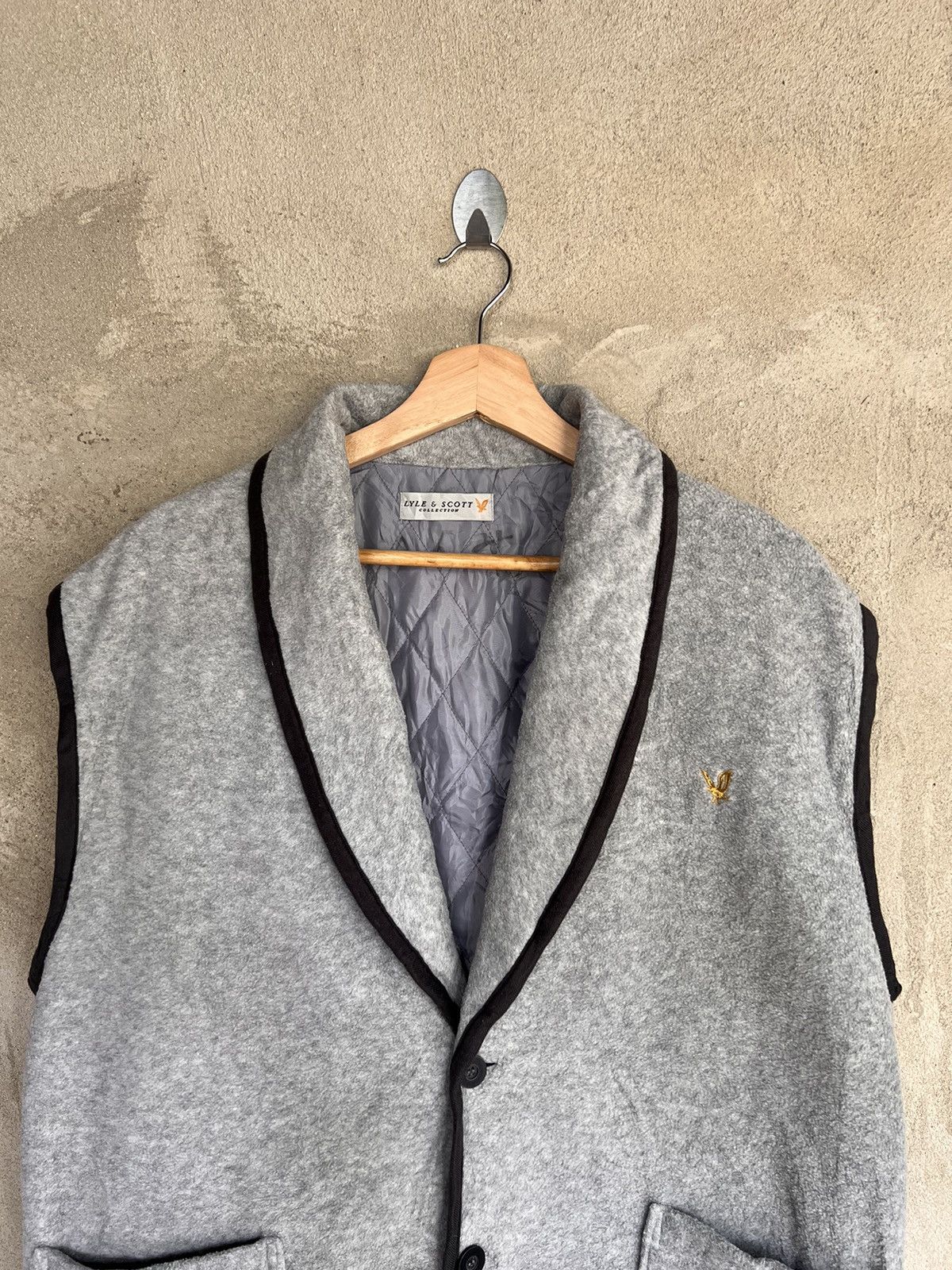 Lyle & Scott Lyle&Scott Fleece Vest Size US XL / EU 56 / 4 - 3 Thumbnail