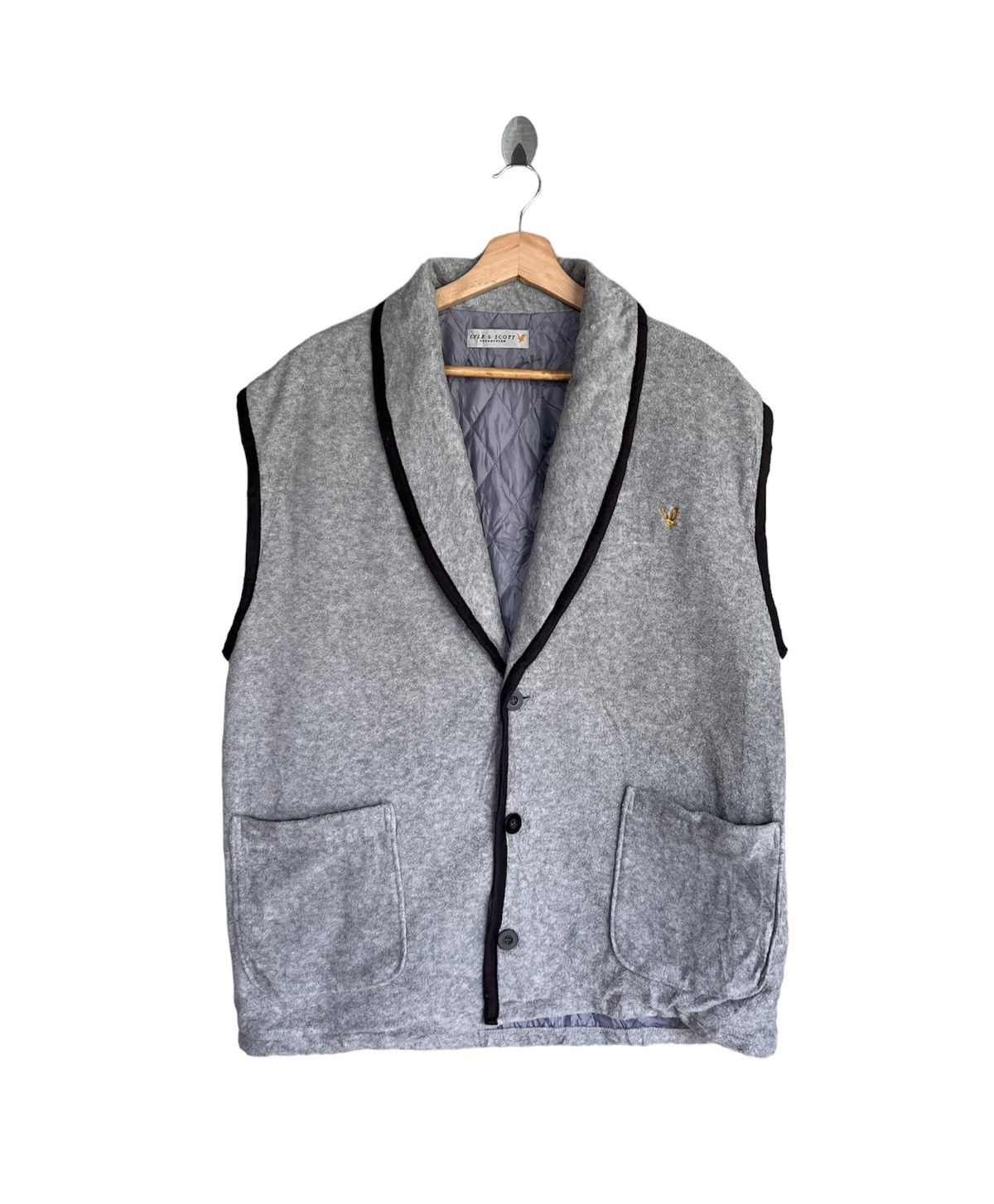 Lyle & Scott Lyle&Scott Fleece Vest Size US XL / EU 56 / 4 - 1 Thumbnail