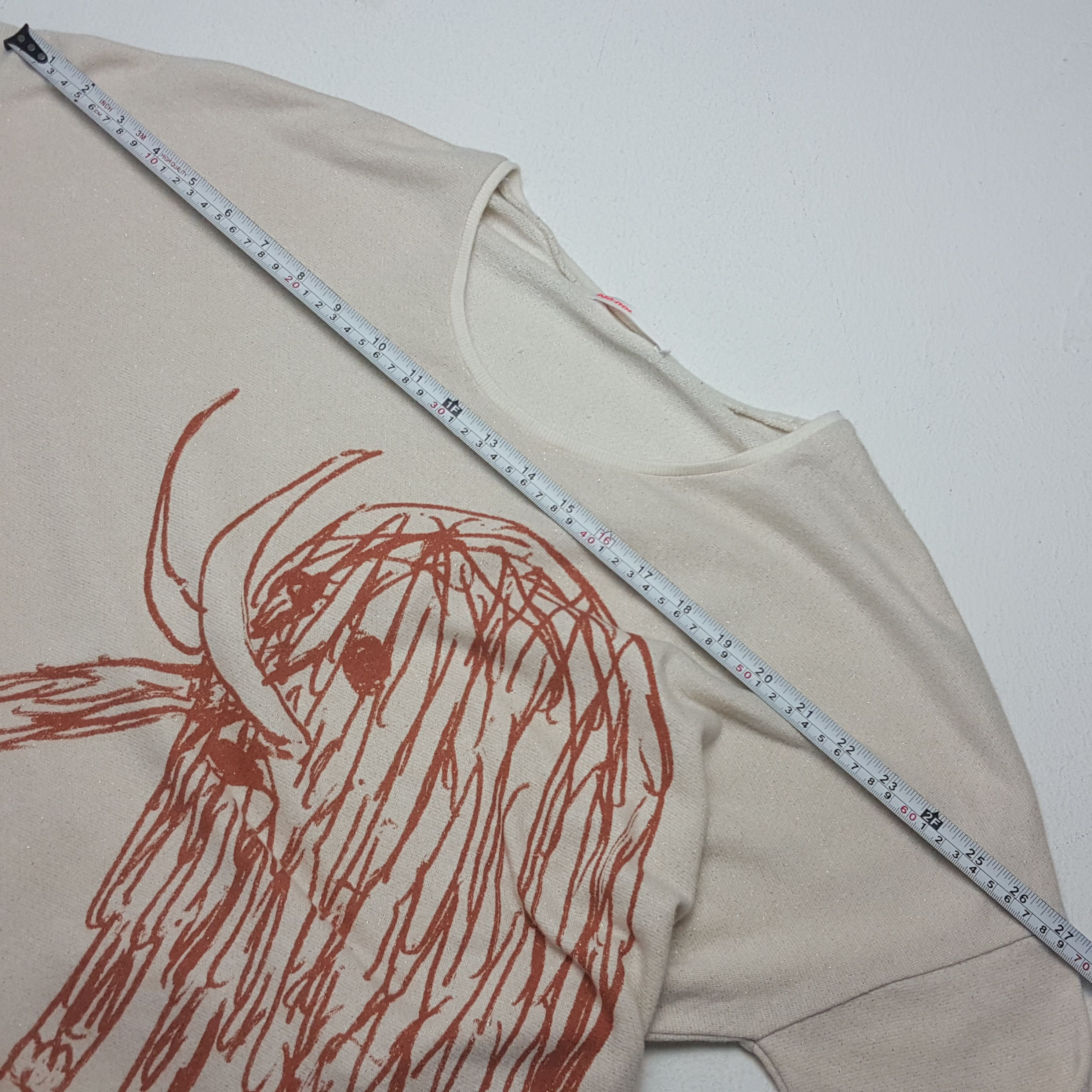 Issey Miyake × Ne-Net × Vintage Vintage NE NET by Issey Miyake Japanese Designer T-Shirt Size XXL / US 16-18 / IT 52-54 - 7 Thumbnail