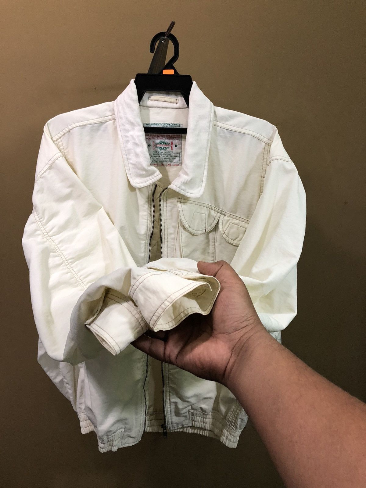 Vintage Vintage Modern Basic Military Bomber Jacket Size US XL / EU 56 / 4 - 6 Thumbnail