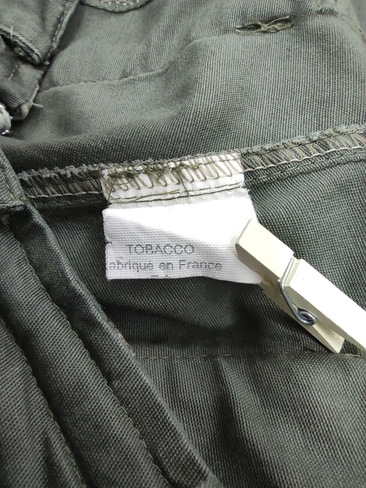 Tabasco RARE! TOBBACO Bondage Laced Drawstring Stretchy Cargo Pant Size US 34 / EU 50 - 11 Thumbnail