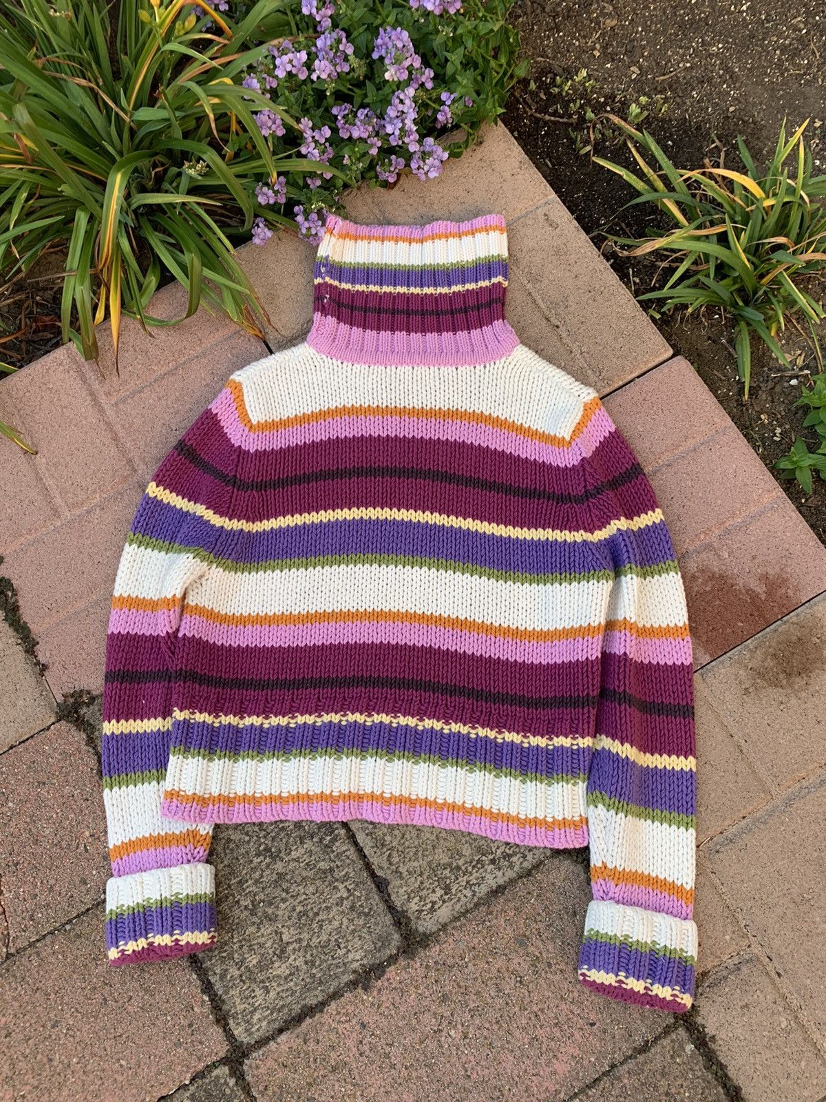 Japanese Brand RARE vintage intricate knit sweater Size US S / EU 44-46 / 1 - 1 Thumbnail