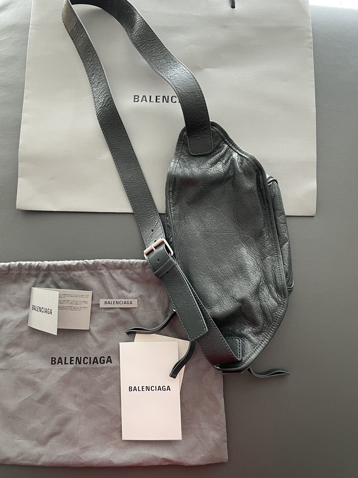 Balenciaga Rare Limited Edition Sold Out Leather Bum Bely Bag Size ONE SIZE - 10 Thumbnail