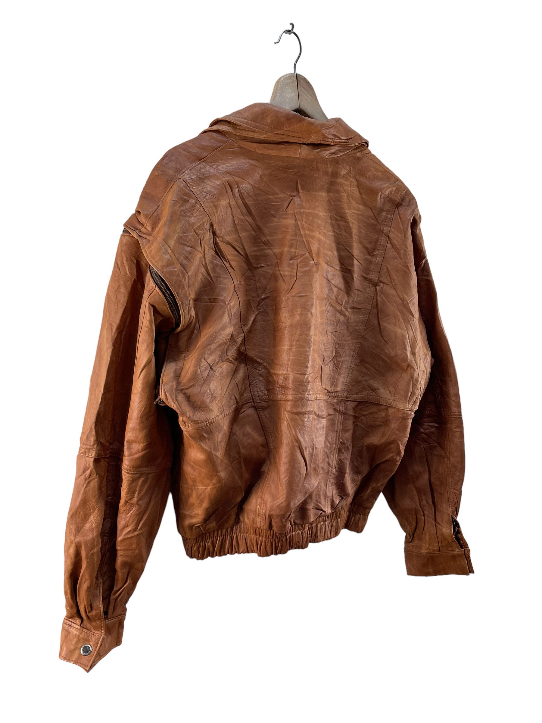 Vera Pelle Vintage Vera Pelle Leather Jacket Size L / US 10 / IT 46 - 6 Thumbnail