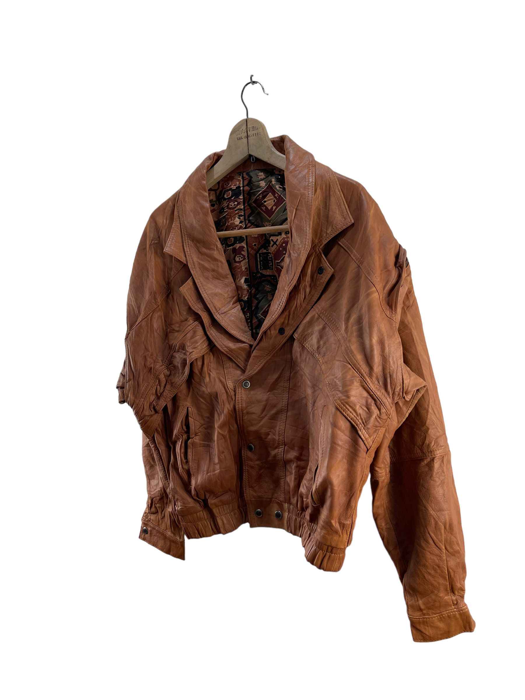 Vera Pelle Vintage Vera Pelle Leather Jacket Size L / US 10 / IT 46 - 5 Thumbnail