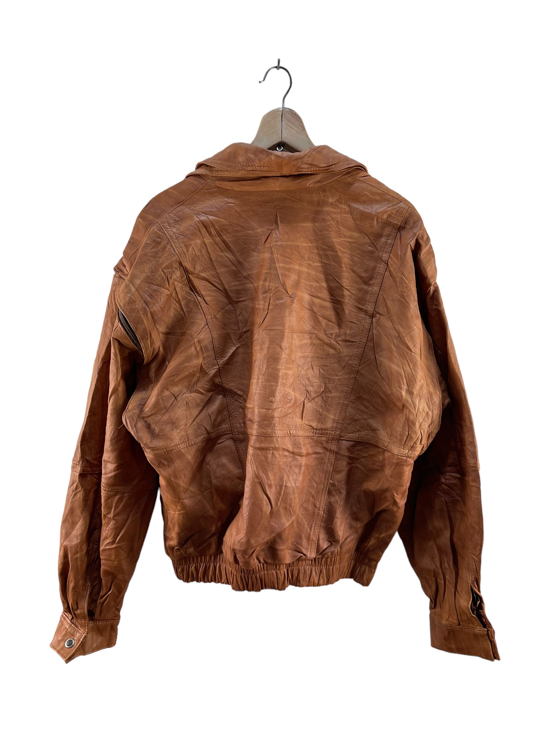Vera Pelle Vintage Vera Pelle Leather Jacket Size L / US 10 / IT 46 - 2 Thumbnail