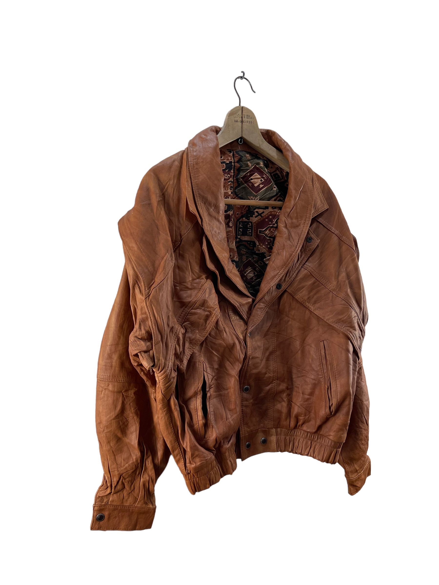 Vera Pelle Vintage Vera Pelle Leather Jacket Size L / US 10 / IT 46 - 4 Thumbnail