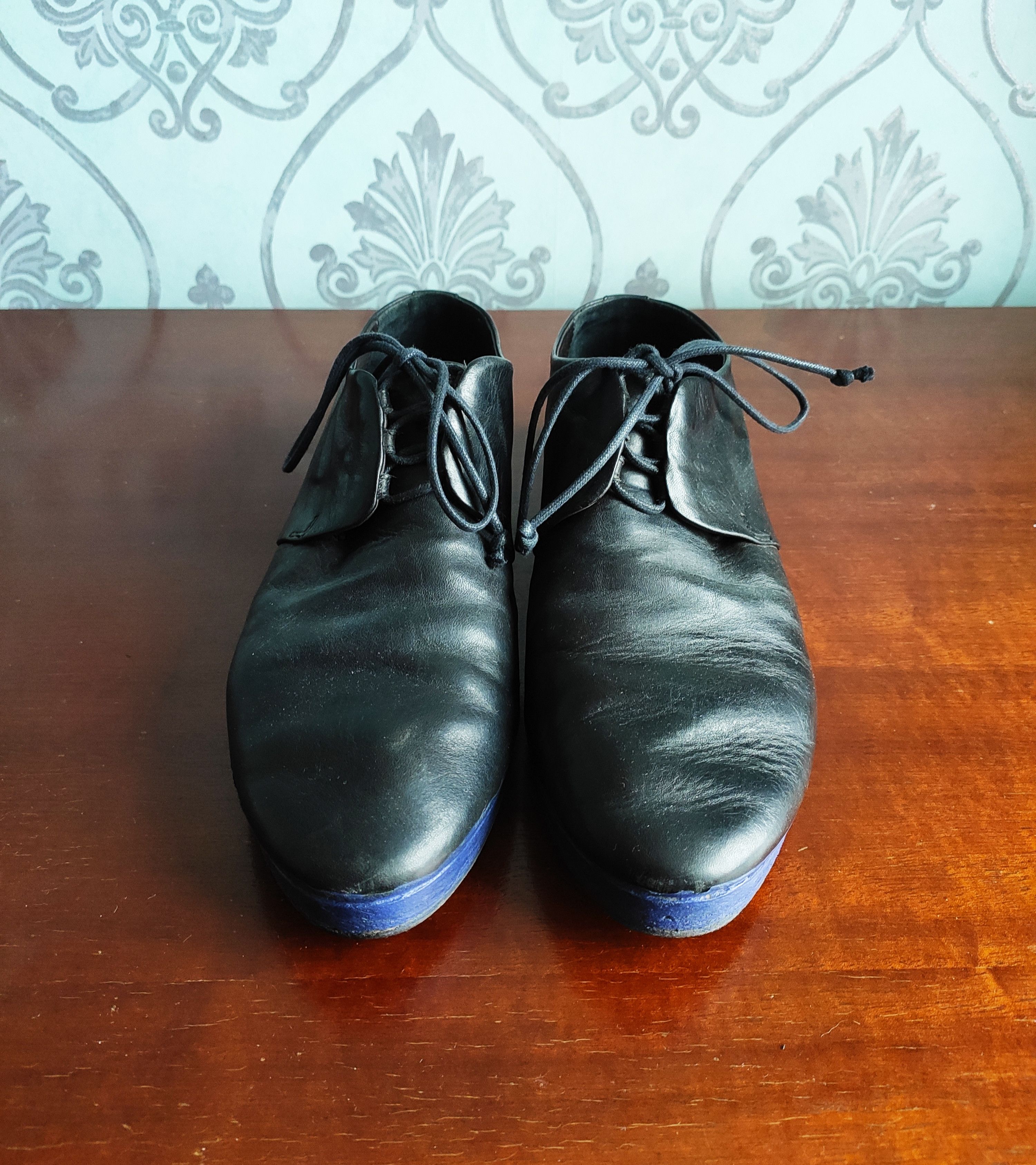 Marsell Blue sole oxfords.Like trippen or guidi boots Size US 6.5 / IT 36.5 - 2 Thumbnail