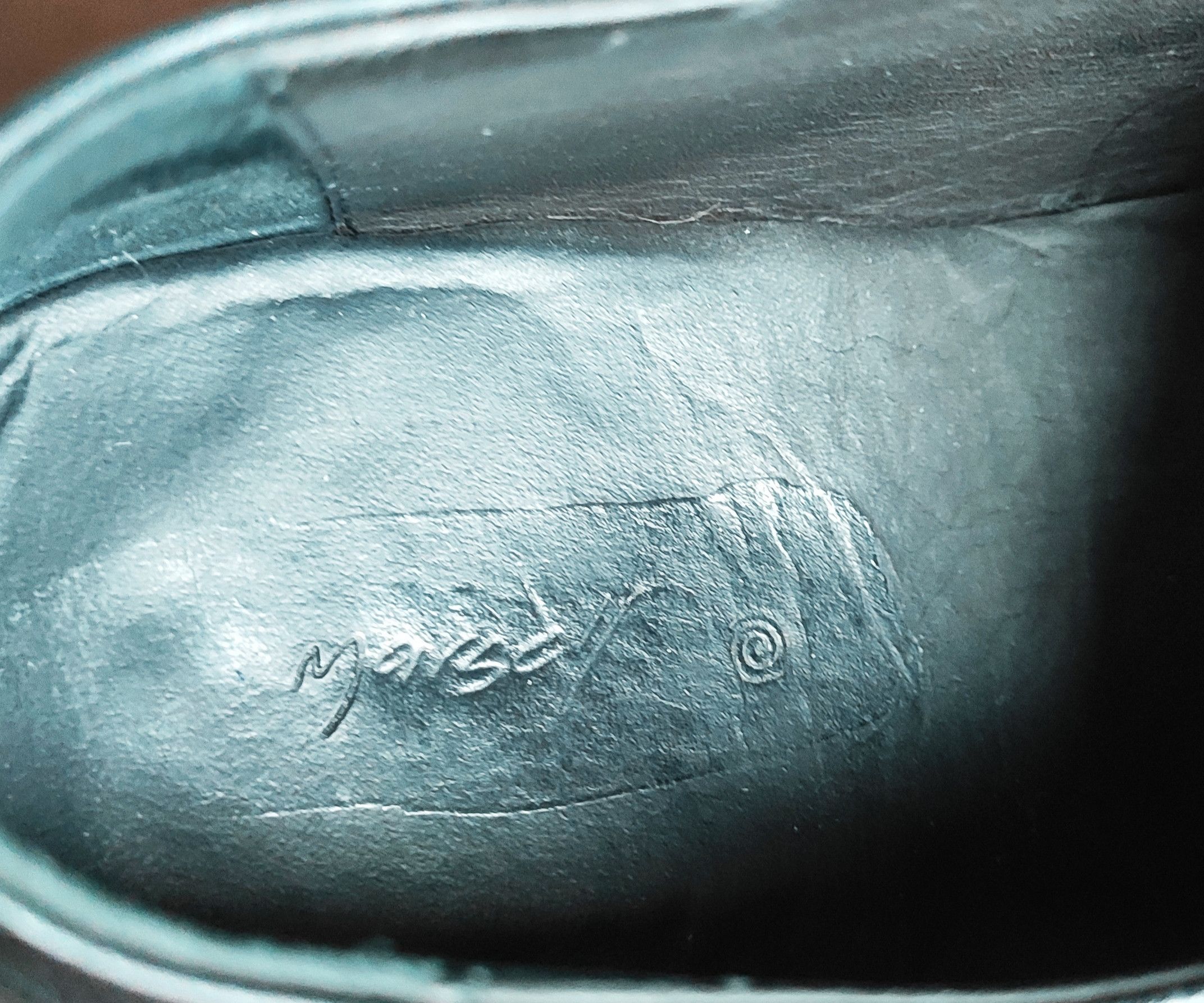 Marsell Blue sole oxfords.Like trippen or guidi boots Size US 6.5 / IT 36.5 - 7 Thumbnail