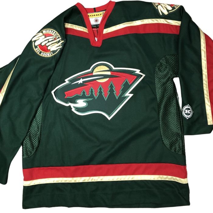 Vintage Vintage Early Y2K Minnesota Wild KOHO Jersey Like New | Grailed