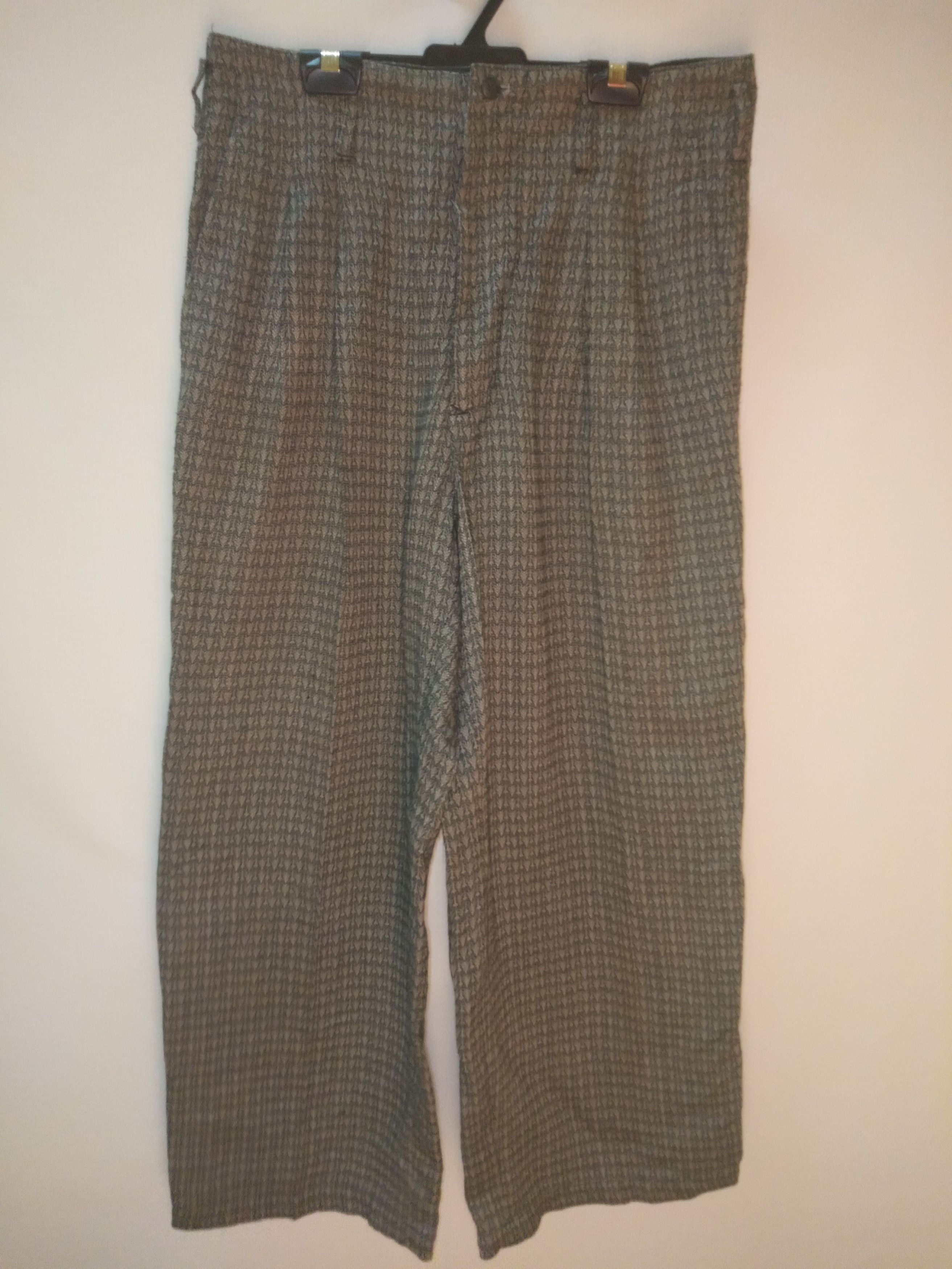 image of YS For Men Yamamoto Y's Yohji Yamamoto Casual Pants in Plaid, Men's (Size 29)