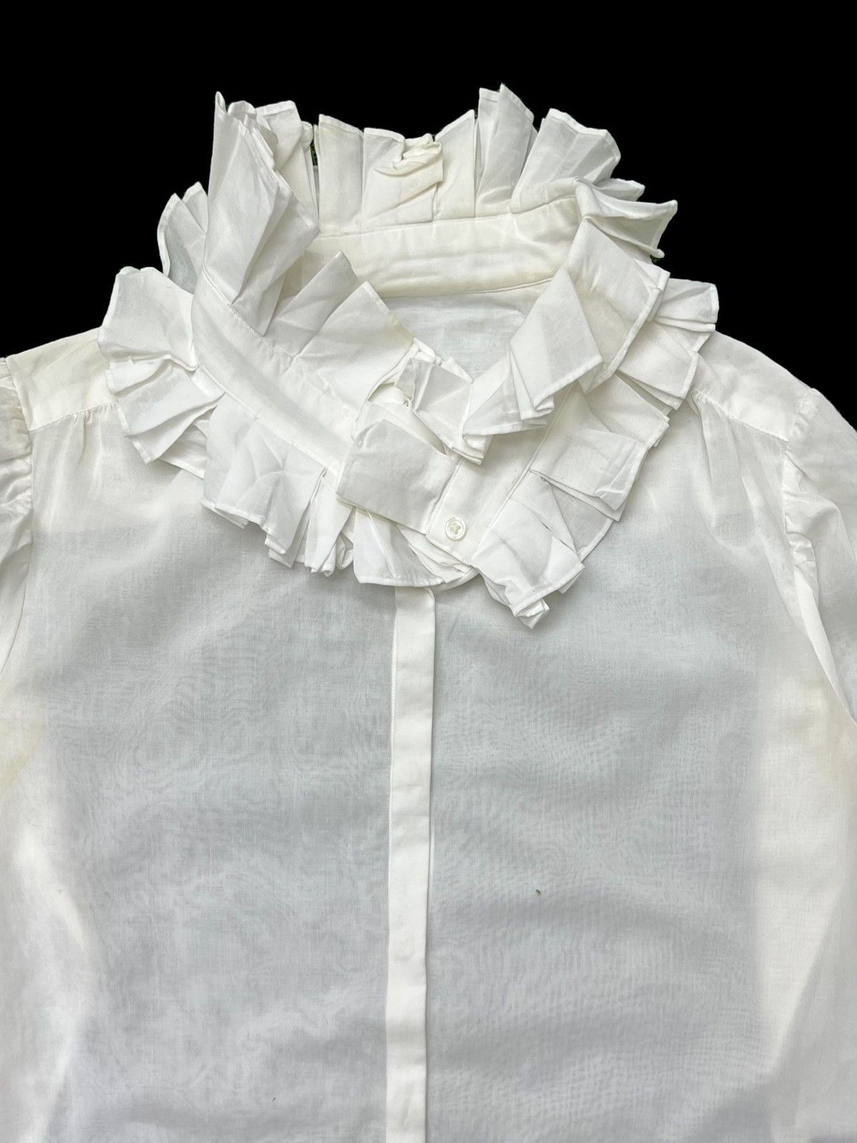 Margaret Howell Vtg MARGARET HOWELL PAPER THIN WHITE COLOUR BUTTON UP SHIRTS Size S / US 4 / IT 40 - 6 Thumbnail