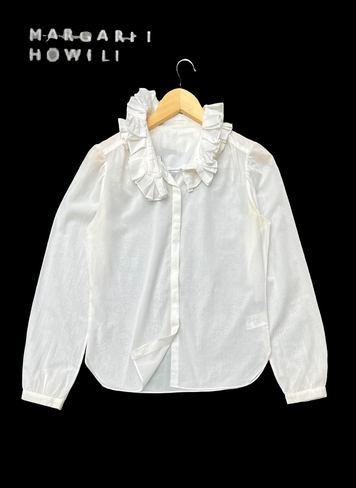 Margaret Howell Vtg MARGARET HOWELL PAPER THIN WHITE COLOUR BUTTON UP SHIRTS Size S / US 4 / IT 40 - 1 Thumbnail