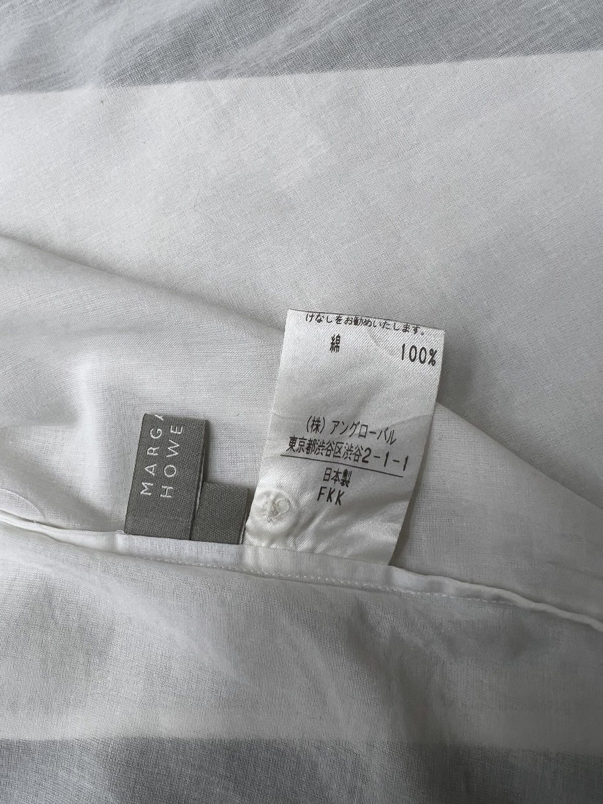 Margaret Howell Vtg MARGARET HOWELL PAPER THIN WHITE COLOUR BUTTON UP SHIRTS Size S / US 4 / IT 40 - 17 Thumbnail