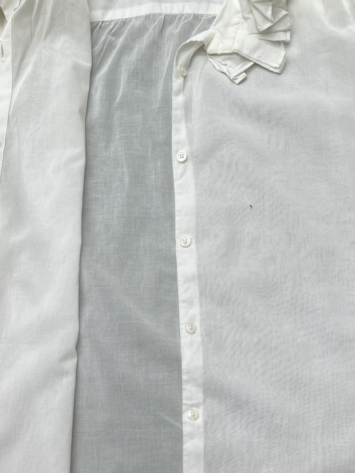 Margaret Howell Vtg MARGARET HOWELL PAPER THIN WHITE COLOUR BUTTON UP SHIRTS Size S / US 4 / IT 40 - 7 Thumbnail
