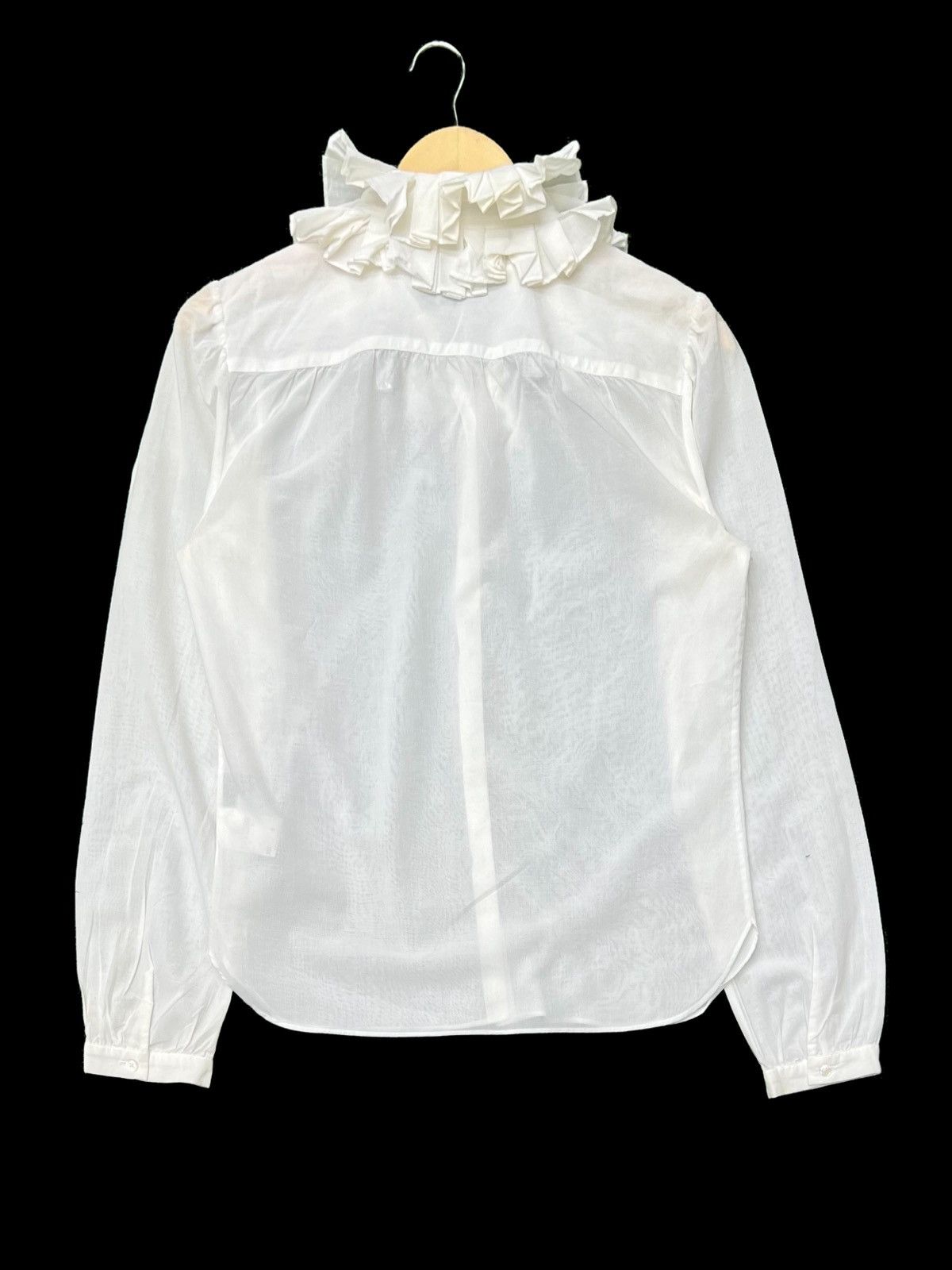 Margaret Howell Vtg MARGARET HOWELL PAPER THIN WHITE COLOUR BUTTON UP SHIRTS Size S / US 4 / IT 40 - 12 Thumbnail