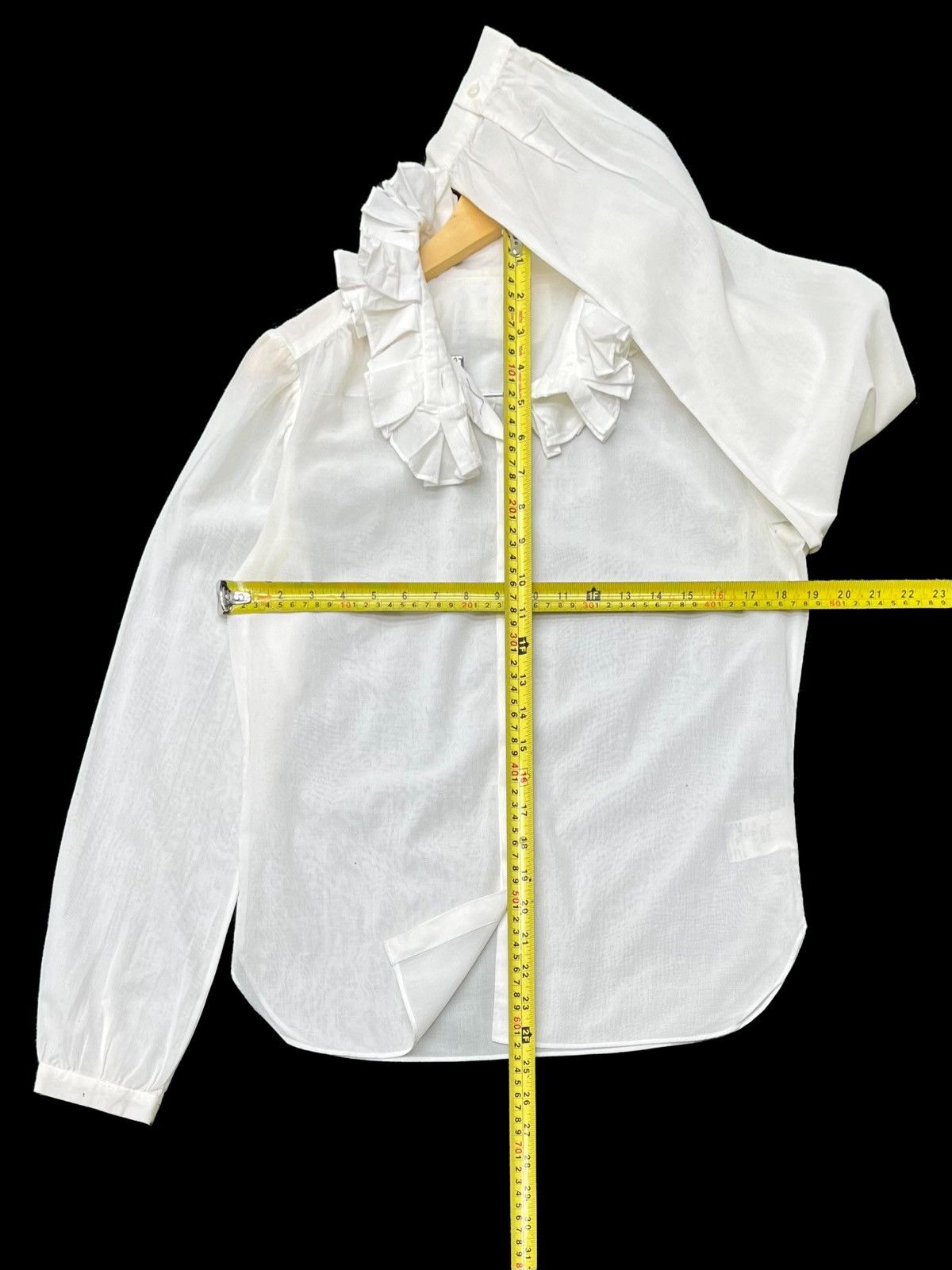 Margaret Howell Vtg MARGARET HOWELL PAPER THIN WHITE COLOUR BUTTON UP SHIRTS Size S / US 4 / IT 40 - 18 Thumbnail