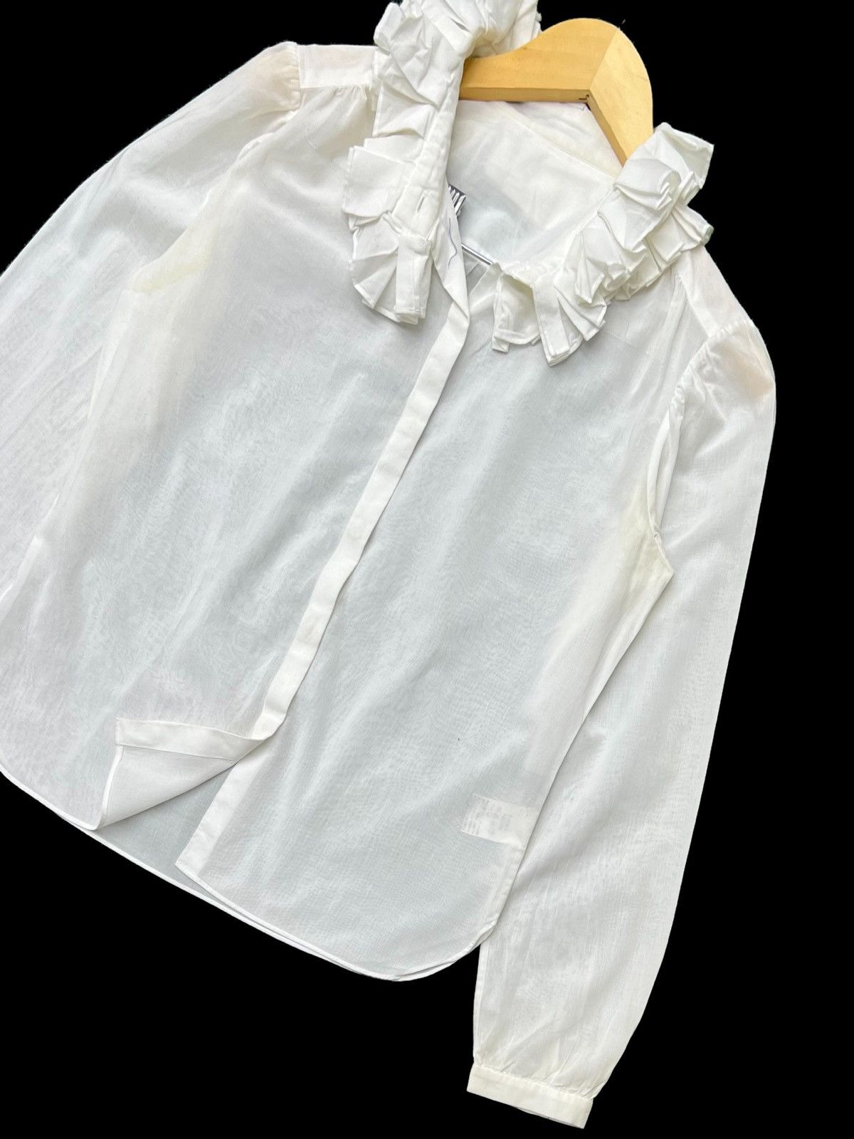 Margaret Howell Vtg MARGARET HOWELL PAPER THIN WHITE COLOUR BUTTON UP SHIRTS Size S / US 4 / IT 40 - 8 Thumbnail