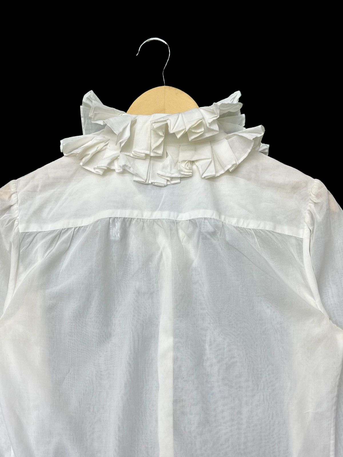 Margaret Howell Vtg MARGARET HOWELL PAPER THIN WHITE COLOUR BUTTON UP SHIRTS Size S / US 4 / IT 40 - 13 Thumbnail