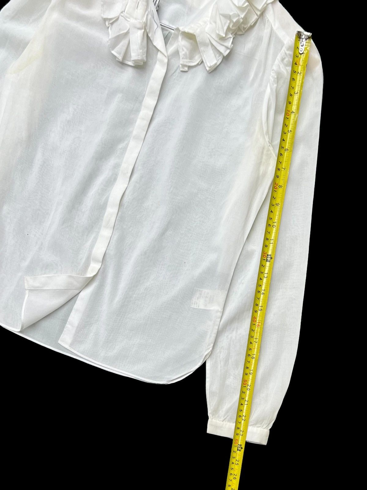 Margaret Howell Vtg MARGARET HOWELL PAPER THIN WHITE COLOUR BUTTON UP SHIRTS Size S / US 4 / IT 40 - 19 Thumbnail
