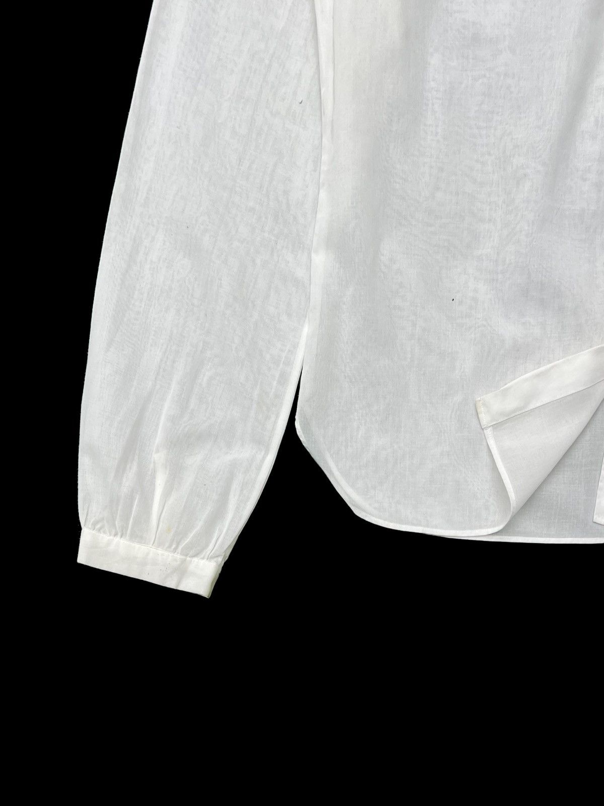 Margaret Howell Vtg MARGARET HOWELL PAPER THIN WHITE COLOUR BUTTON UP SHIRTS Size S / US 4 / IT 40 - 11 Thumbnail